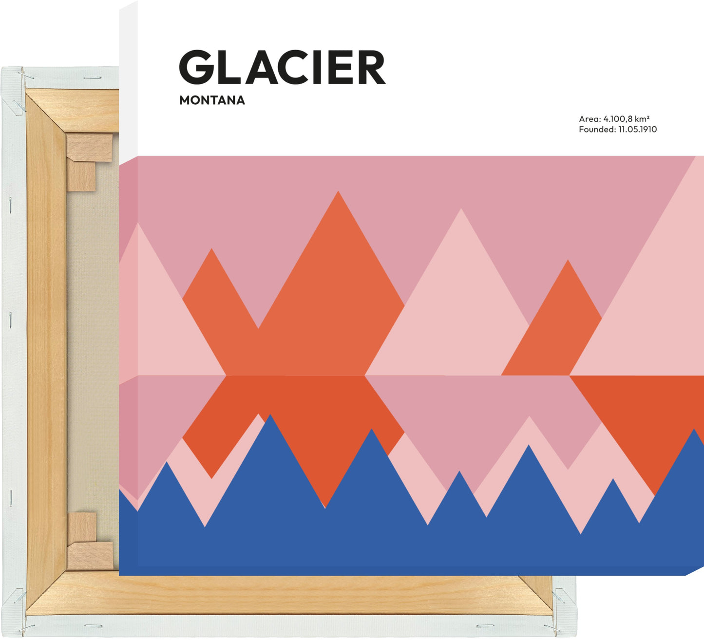 Leinwand Glacier Nationalpark