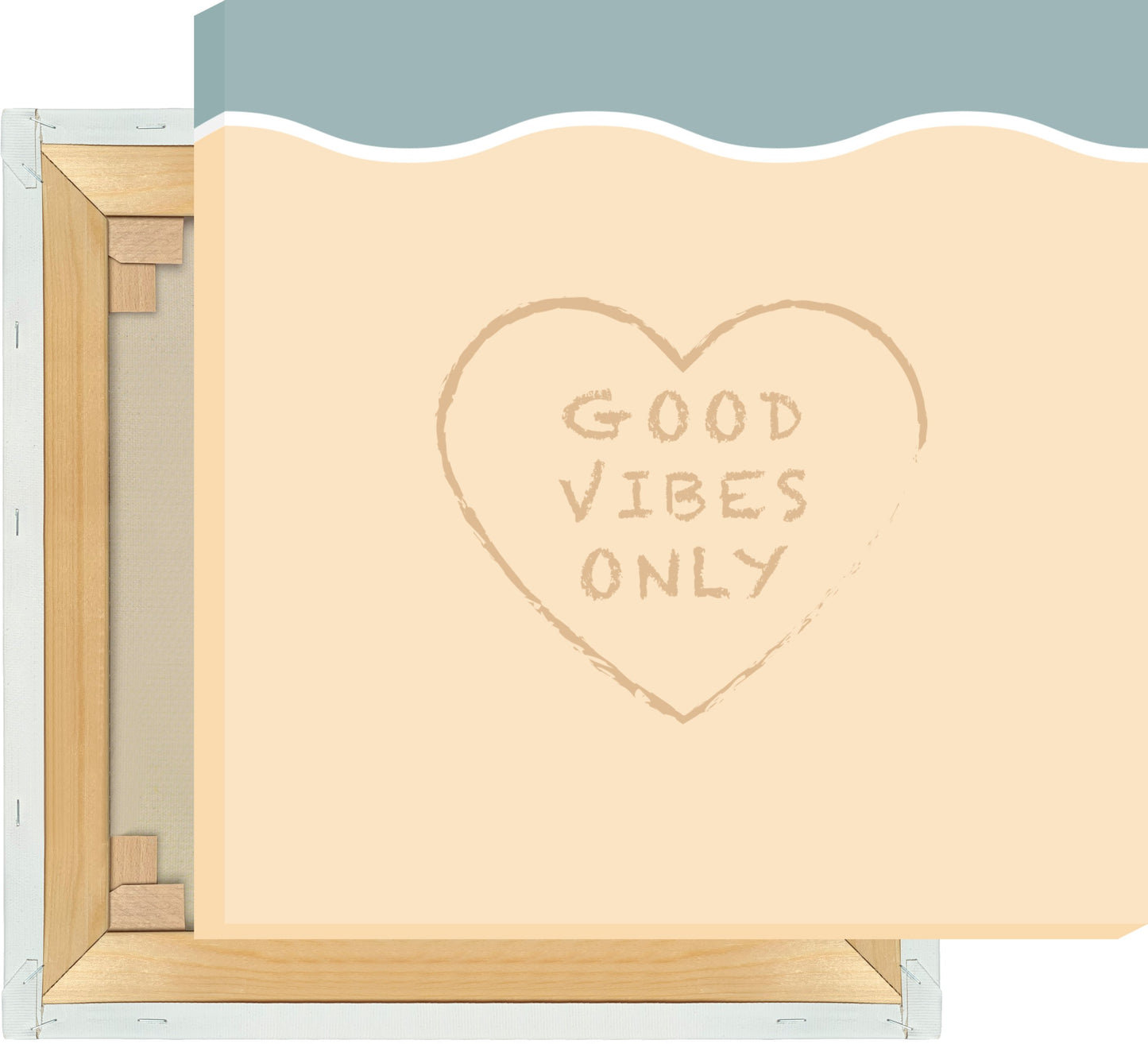 Leinwand Good Vibes Only - Road Trip Collection