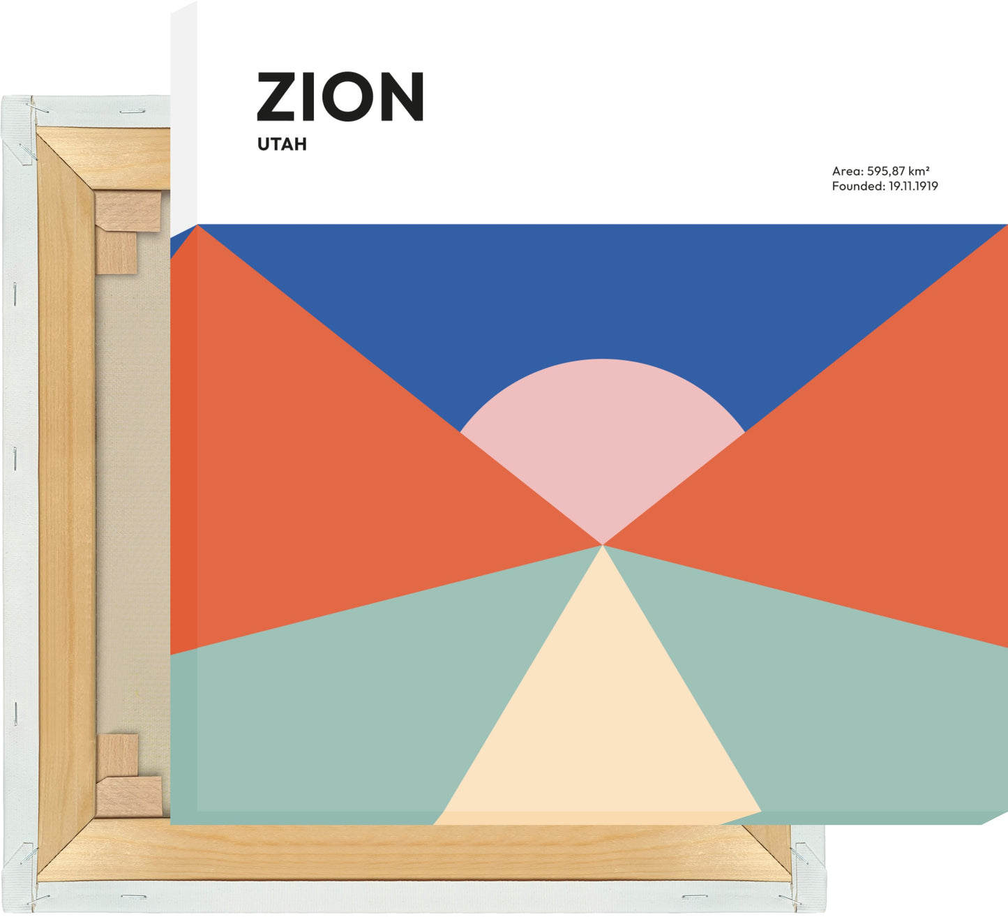 Leinwand Zion Nationalpark