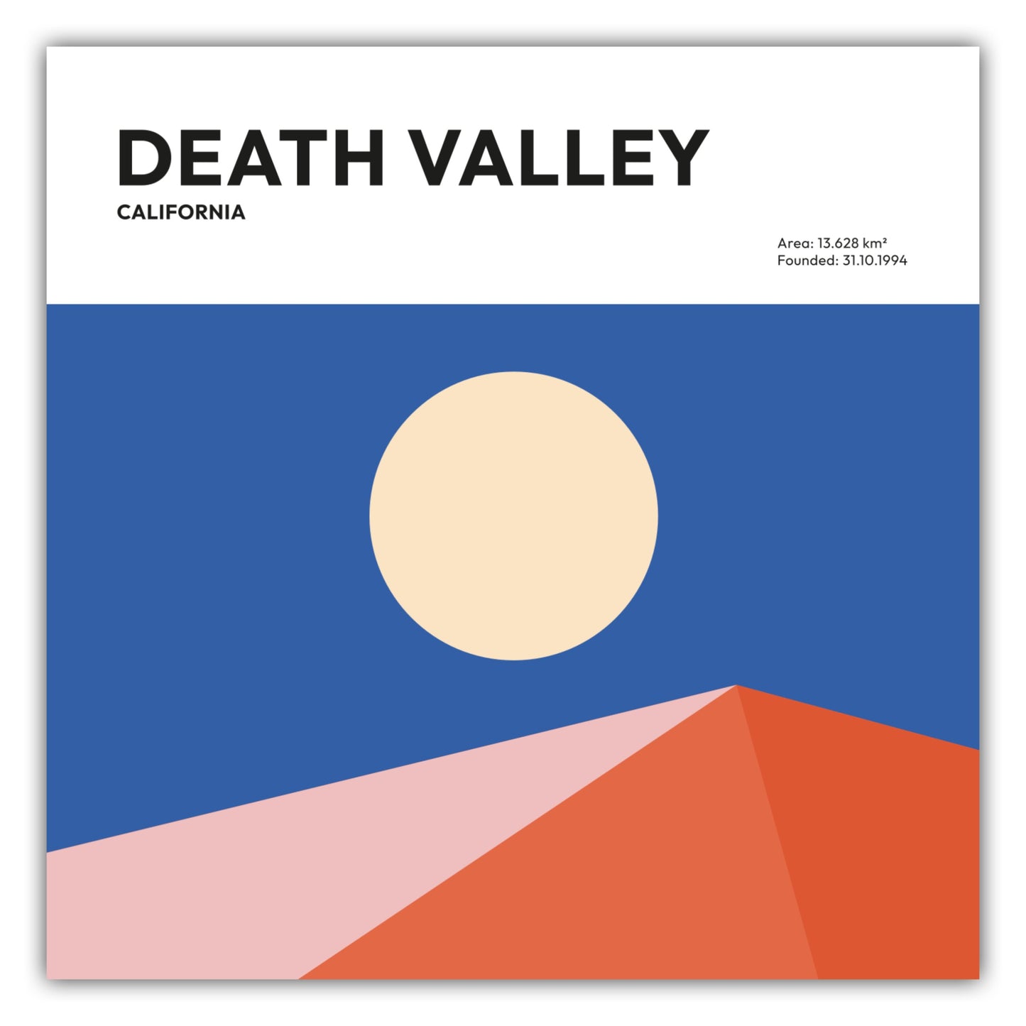 Poster Death Valley Nationalpark