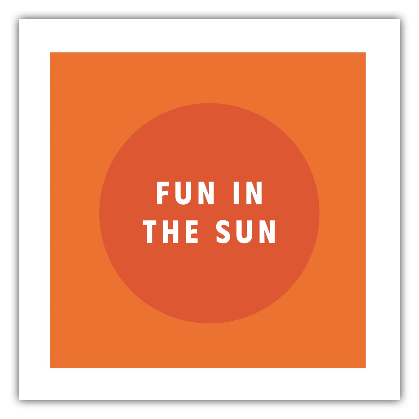 Poster Fun In The Sun - Road Trip Collection