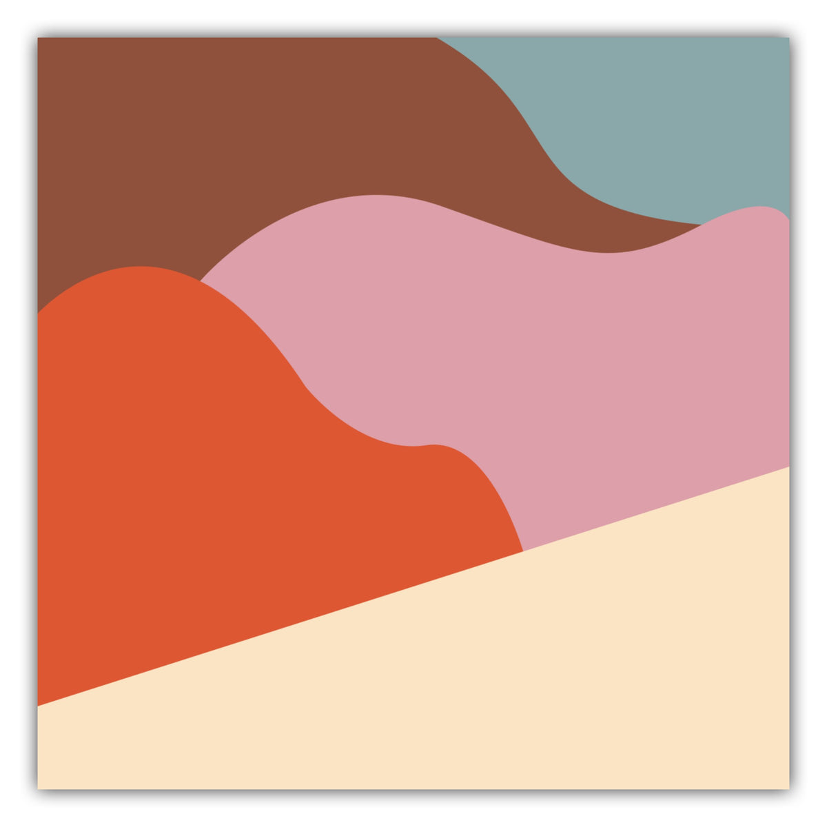 Poster Landschaft - Road Trip Collection