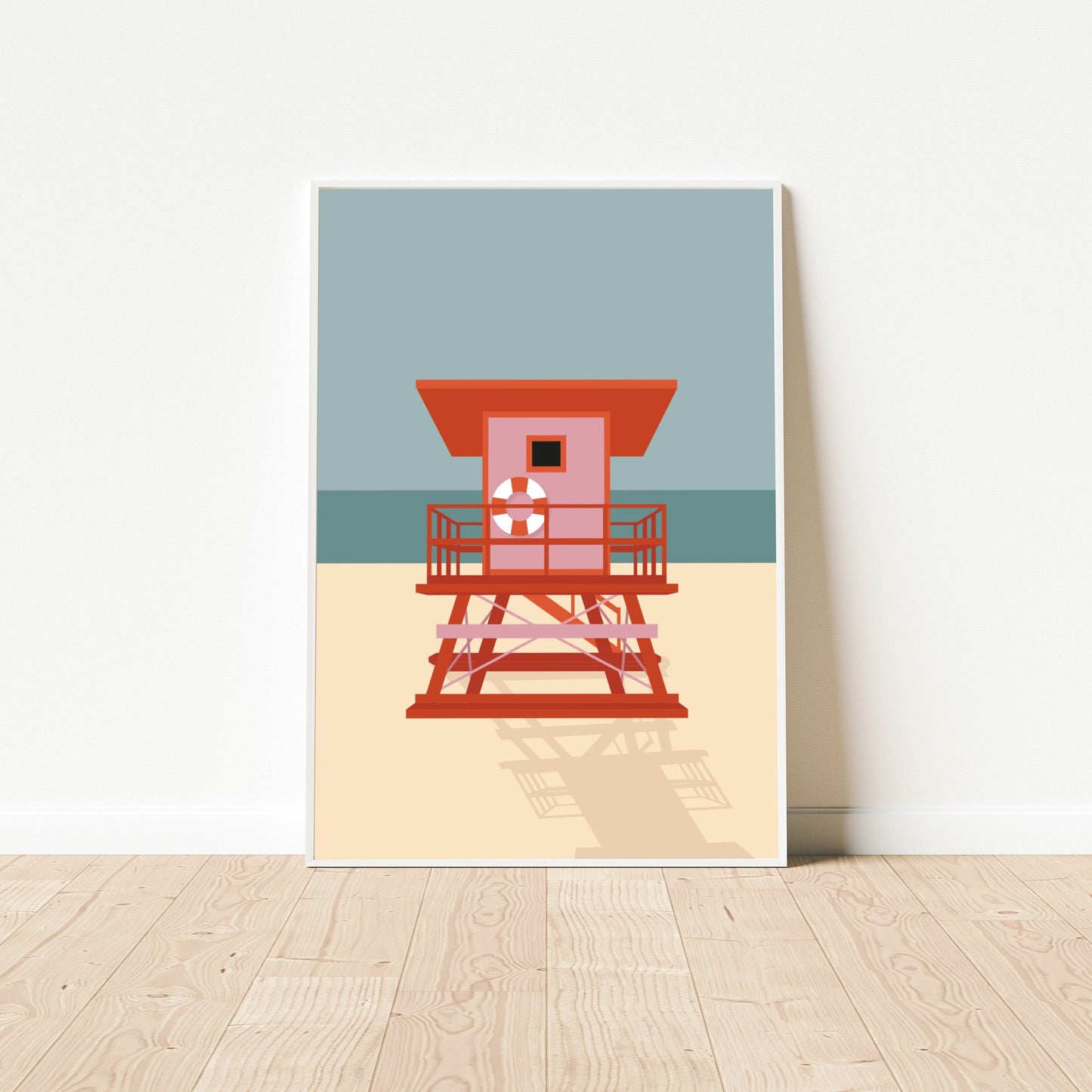 Poster Lifeguard House - Road Trip Collection