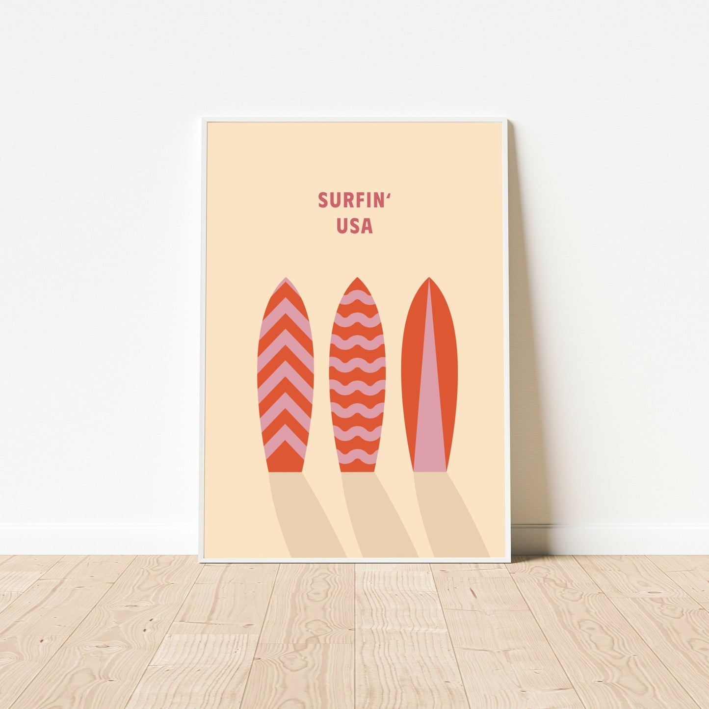 Poster Surfin USA - Road Trip Collection