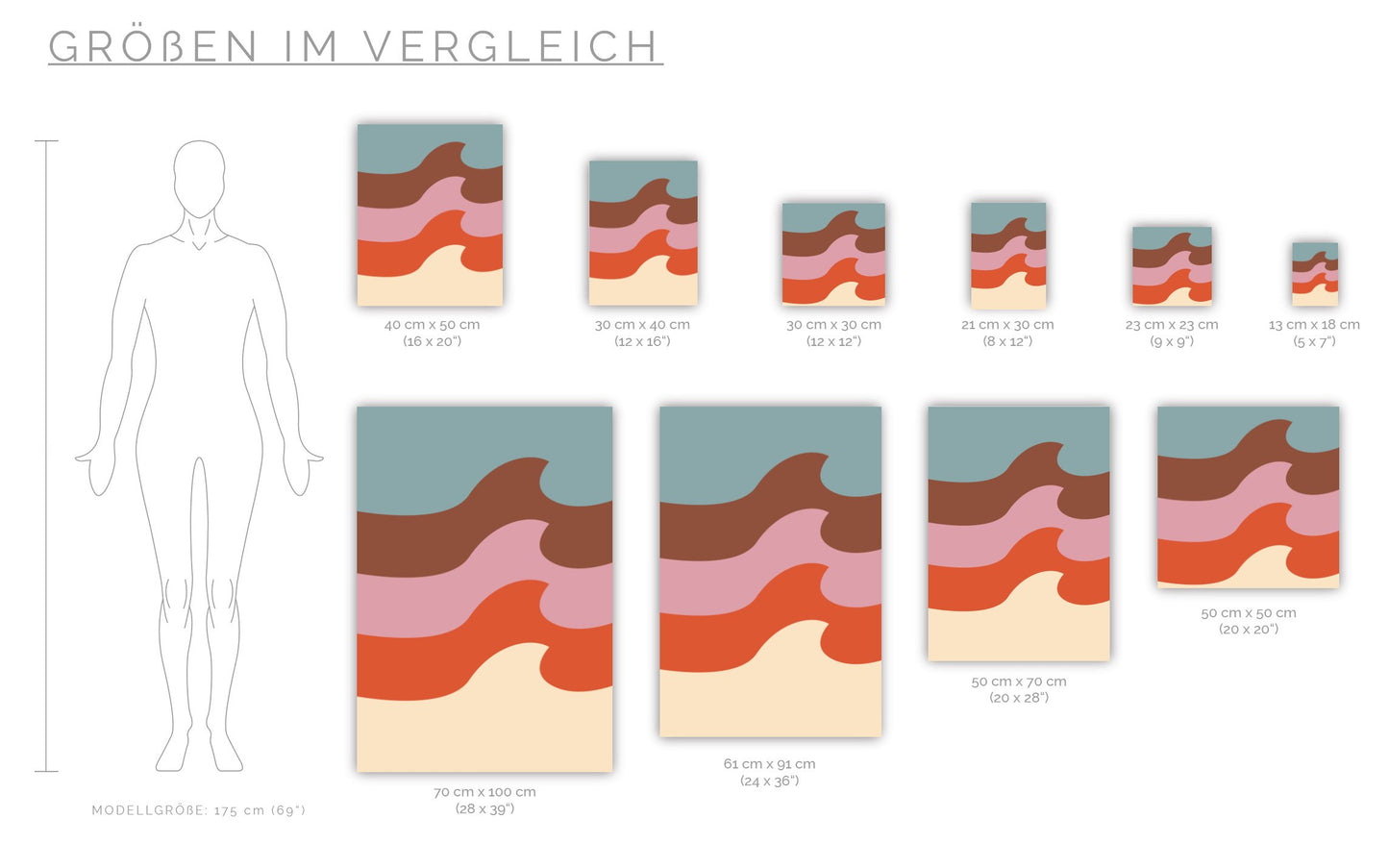 Poster Wellen - Road Trip Collection