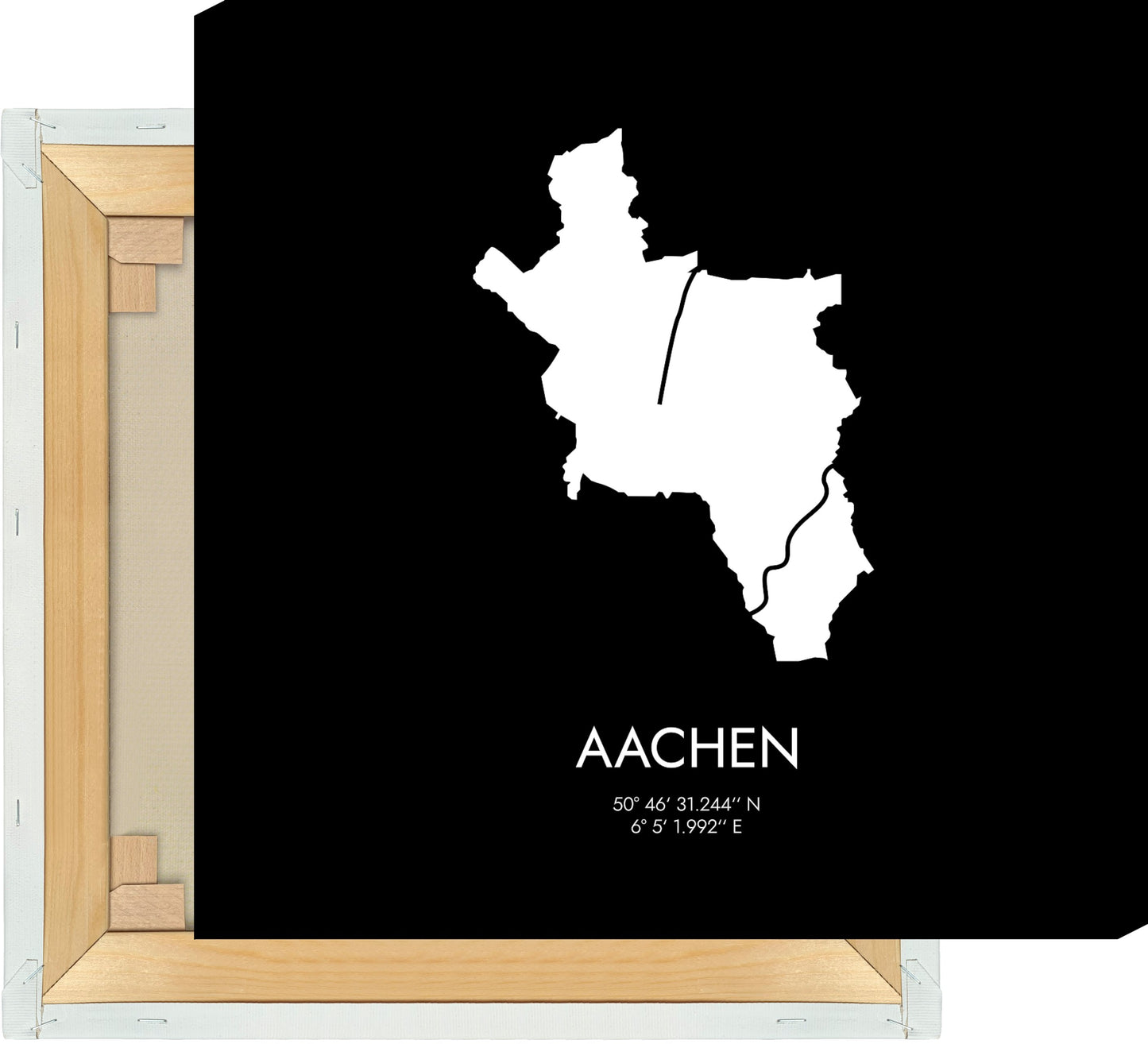 Leinwand Aachen Koordinaten #3