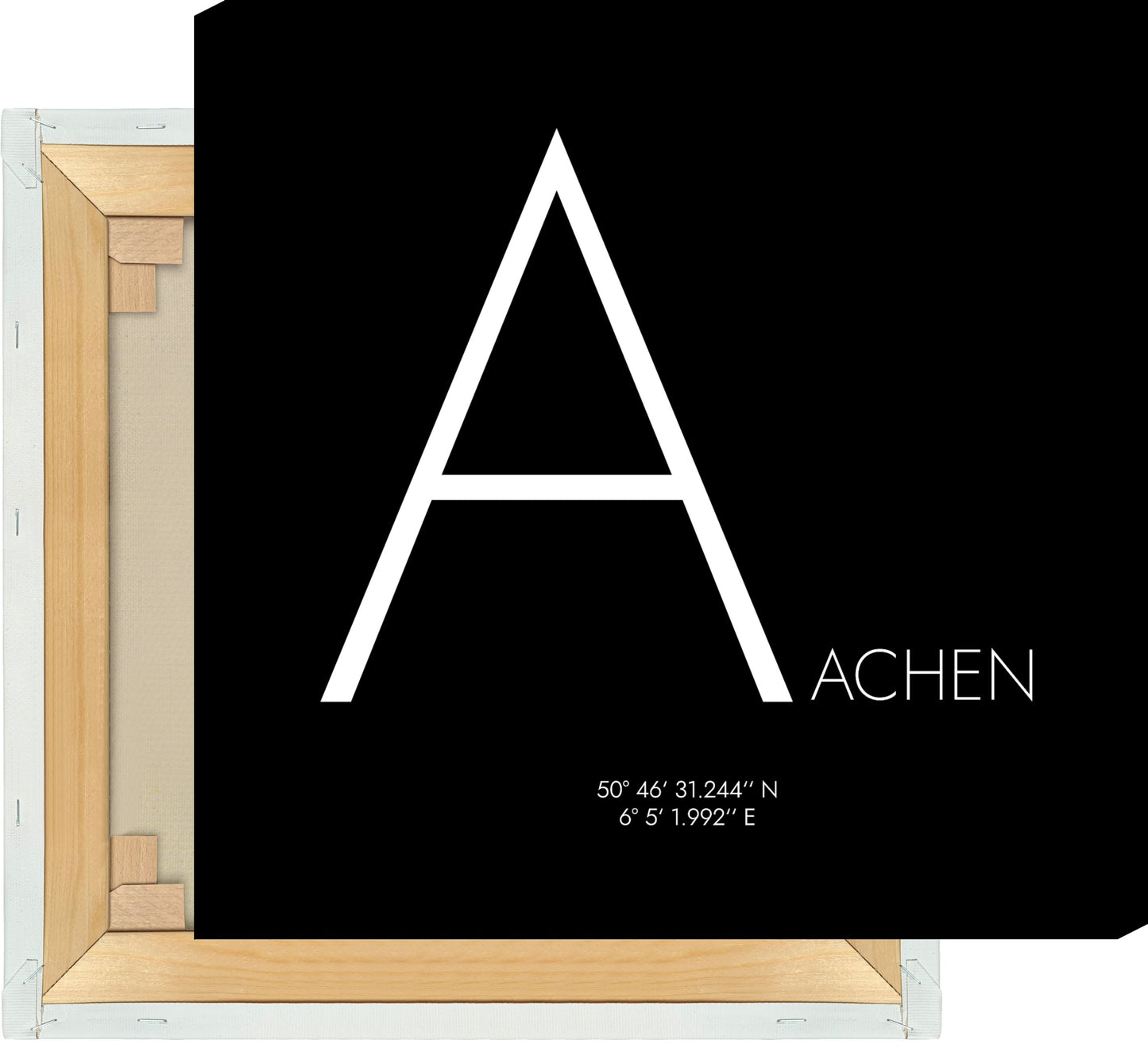 Leinwand Aachen Koordinaten #4
