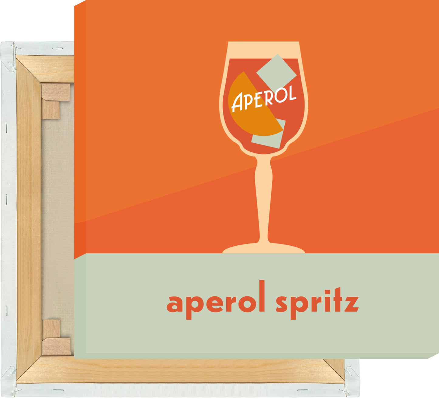 Leinwand Aperol Spritz Retro - La Dolce Vita Collection
