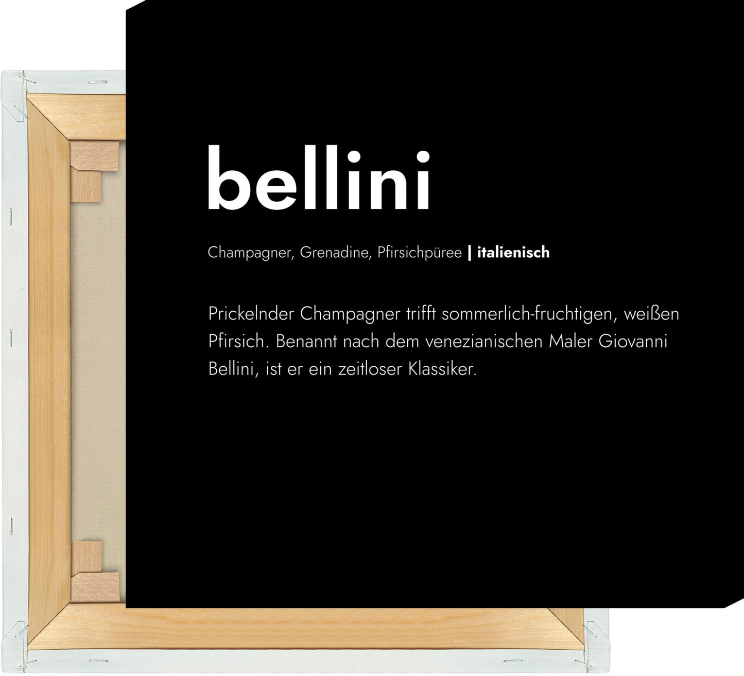 Leinwand Bellini - Definition
