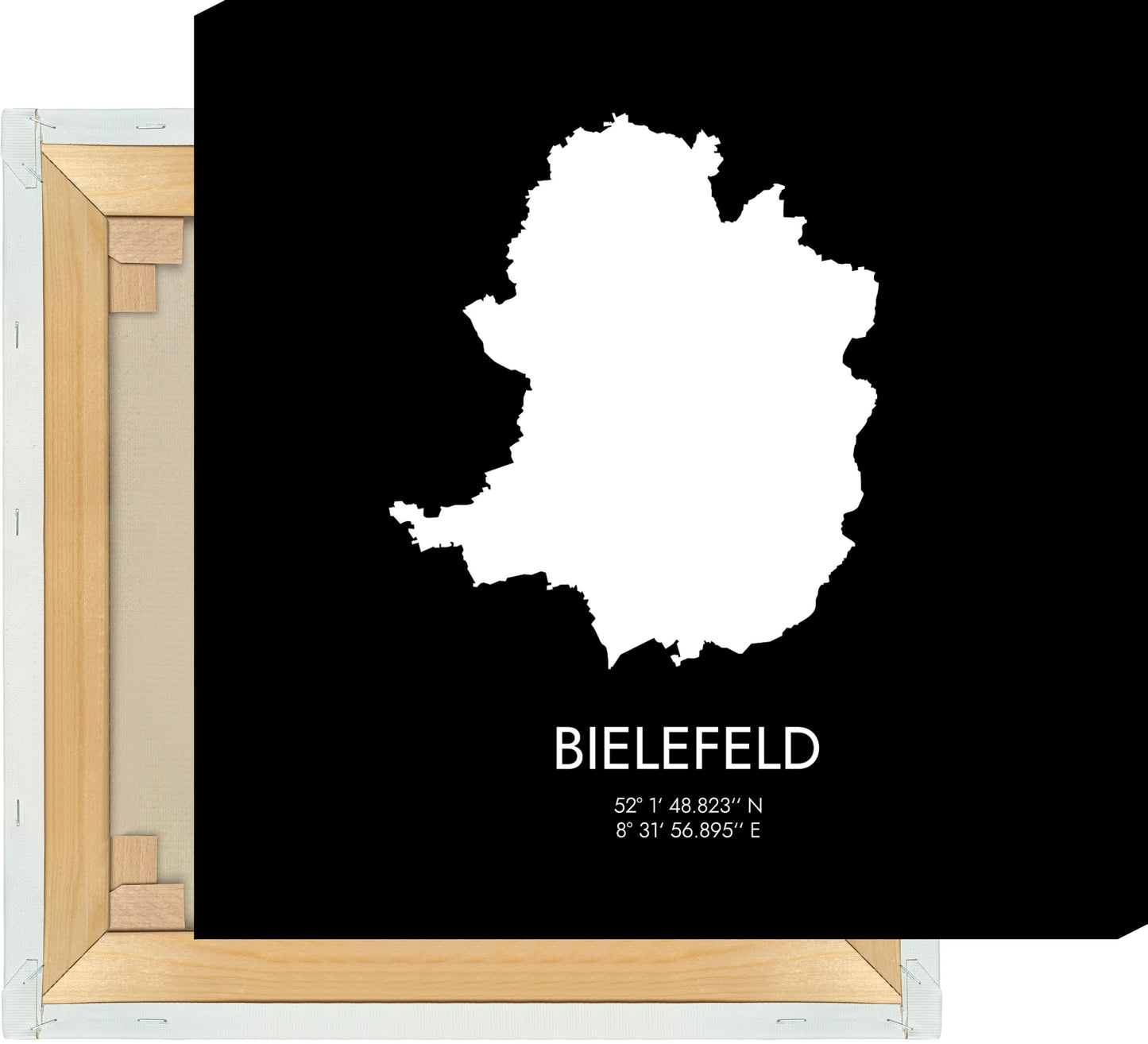 Leinwand Bielefeld Koordinaten #3