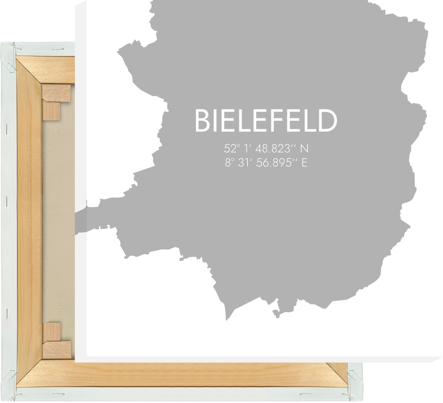 Leinwand Bielefeld Koordinaten #5