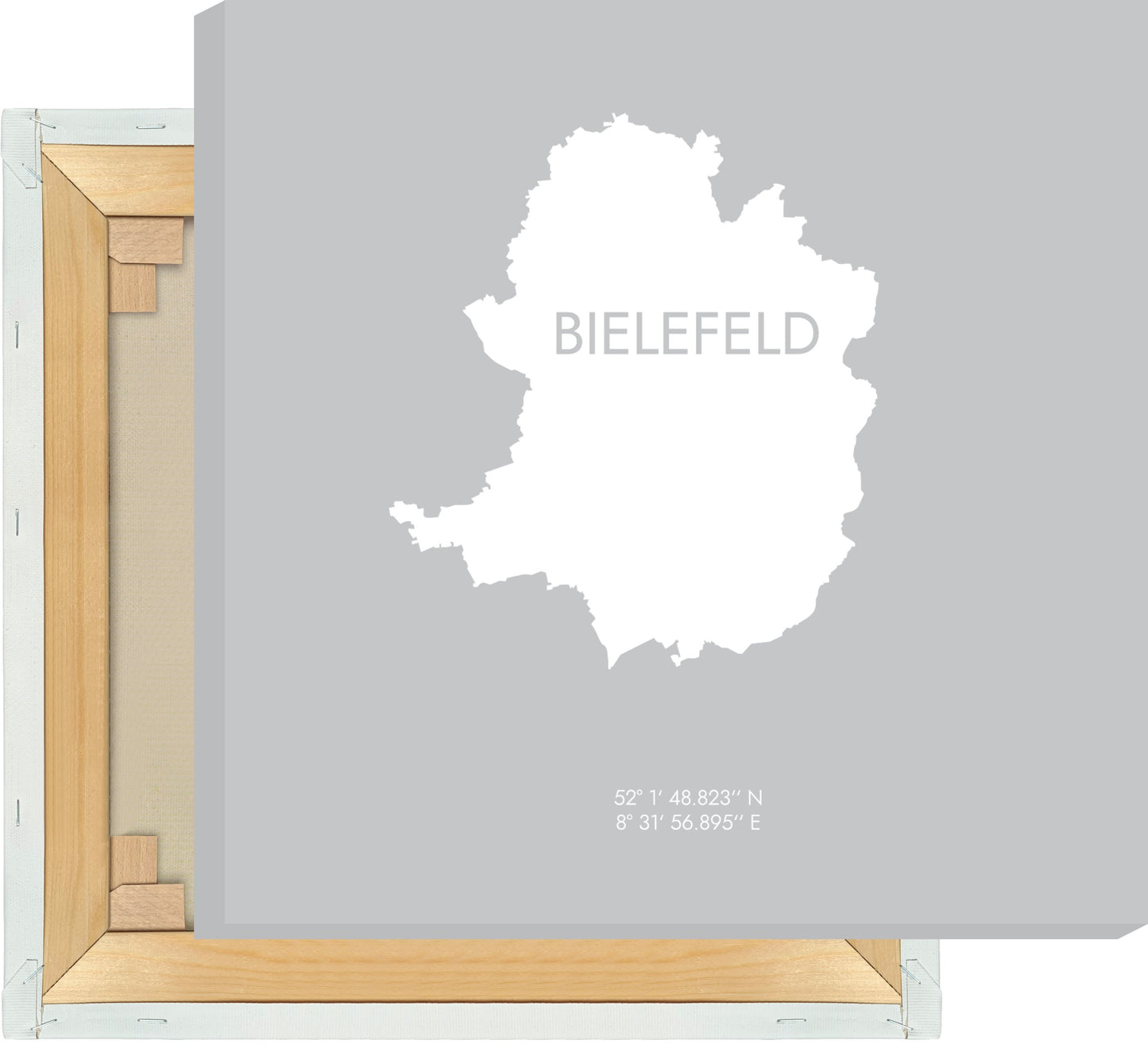 Leinwand Bielefeld Koordinaten #6