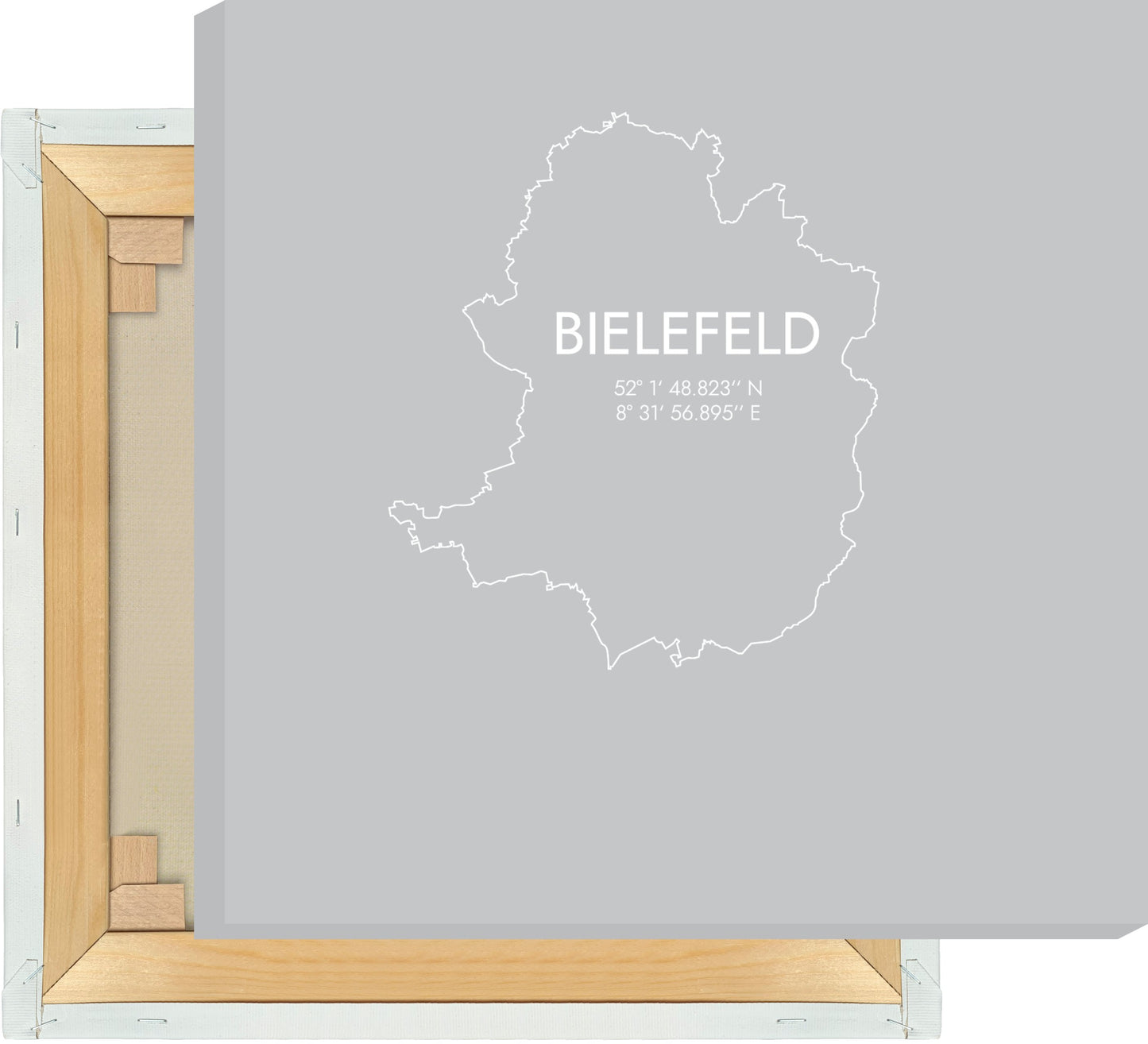 Leinwand Bielefeld Koordinaten #7