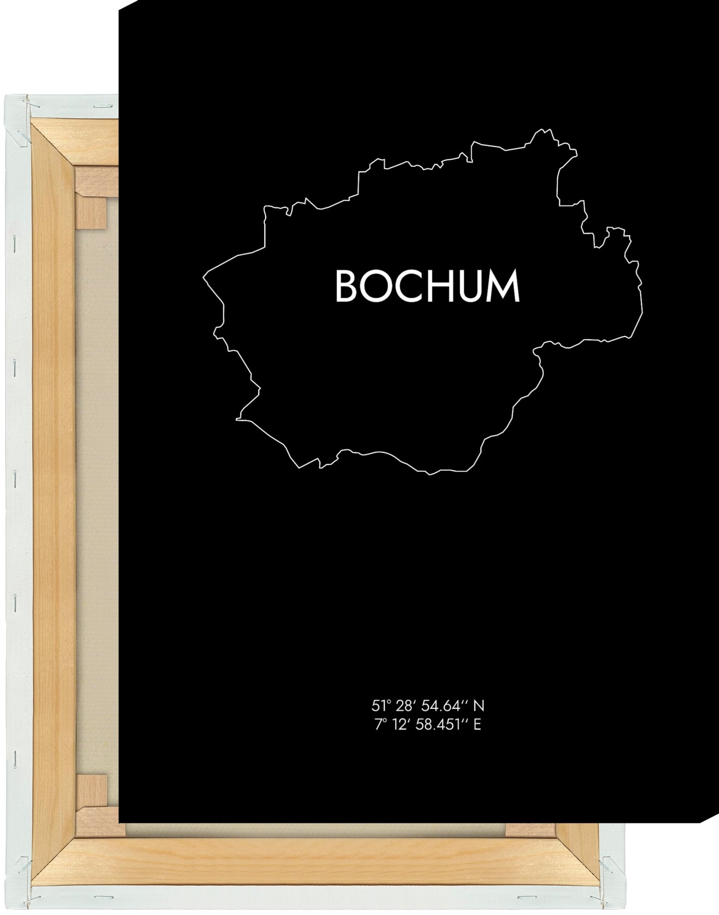 Leinwand Bochum Koordinaten #8