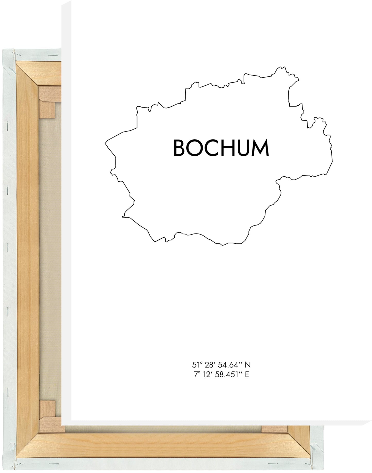 Leinwand Bochum Koordinaten #8