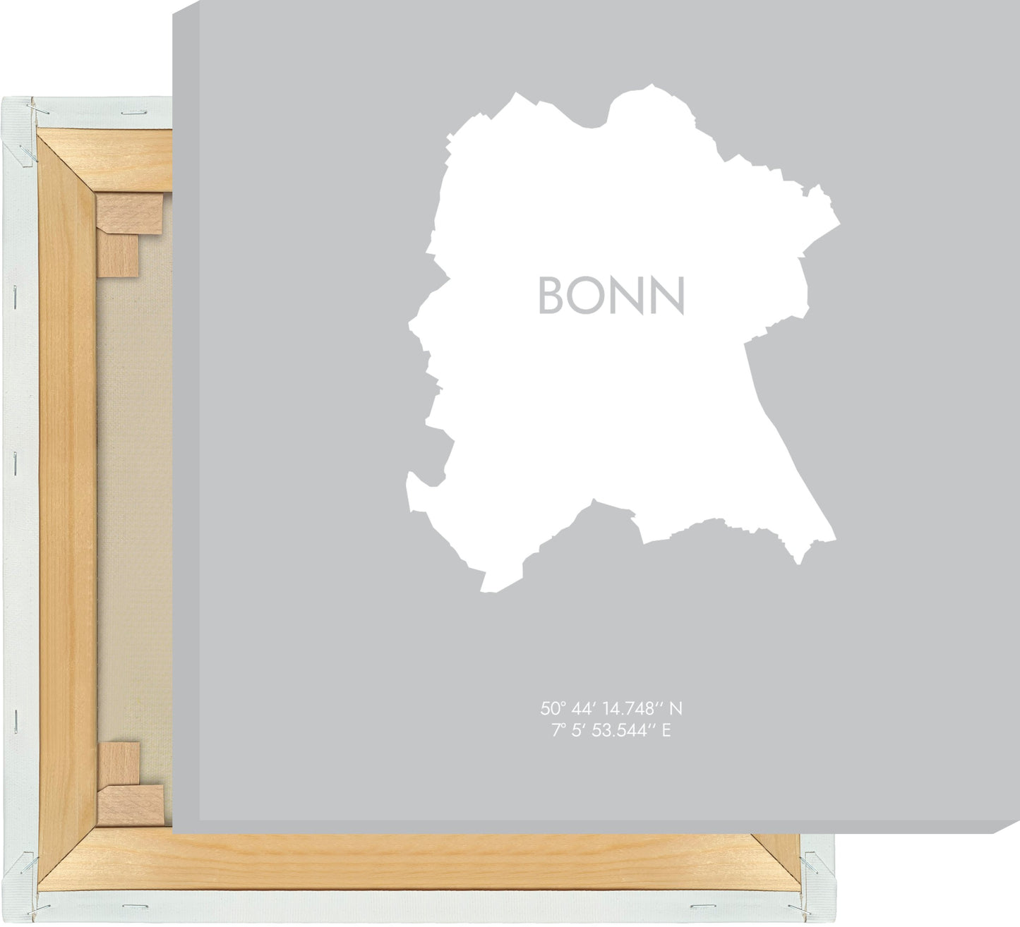 Leinwand Bonn Koordinaten #6