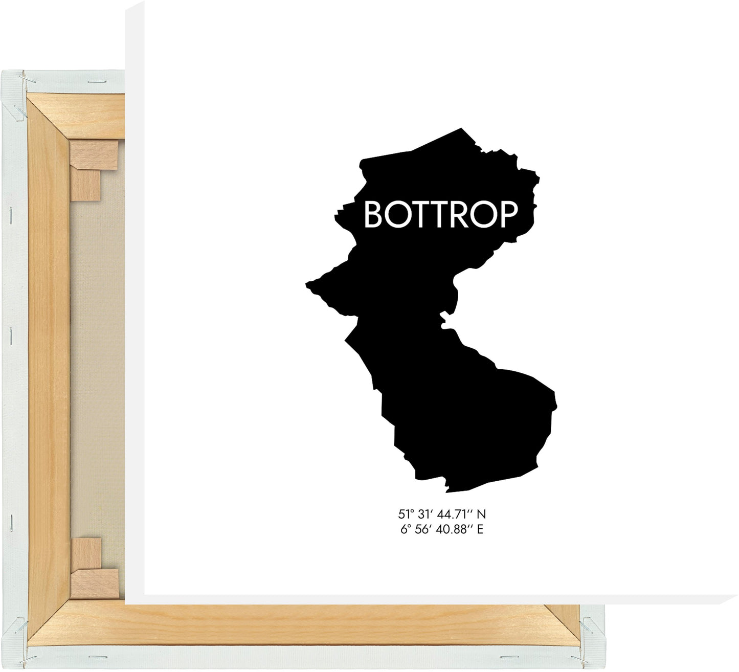 Leinwand Bottrop Koordinaten #6