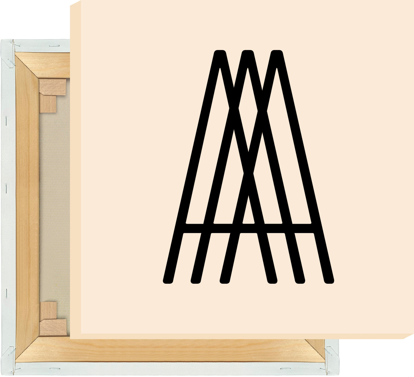 Leinwand Buchstabe A