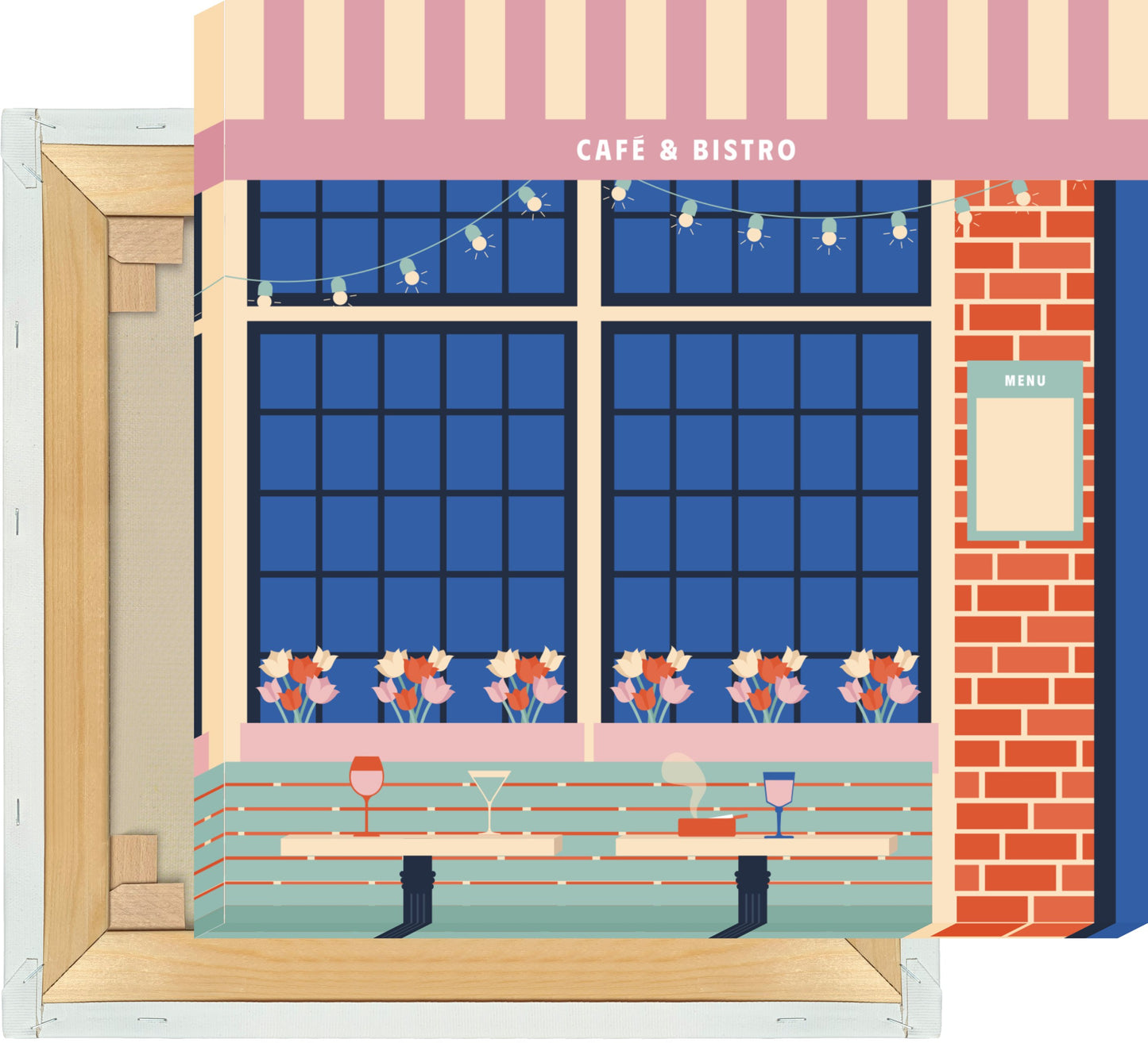 Leinwand Café & Bistro - Dreamy Dutch Collection