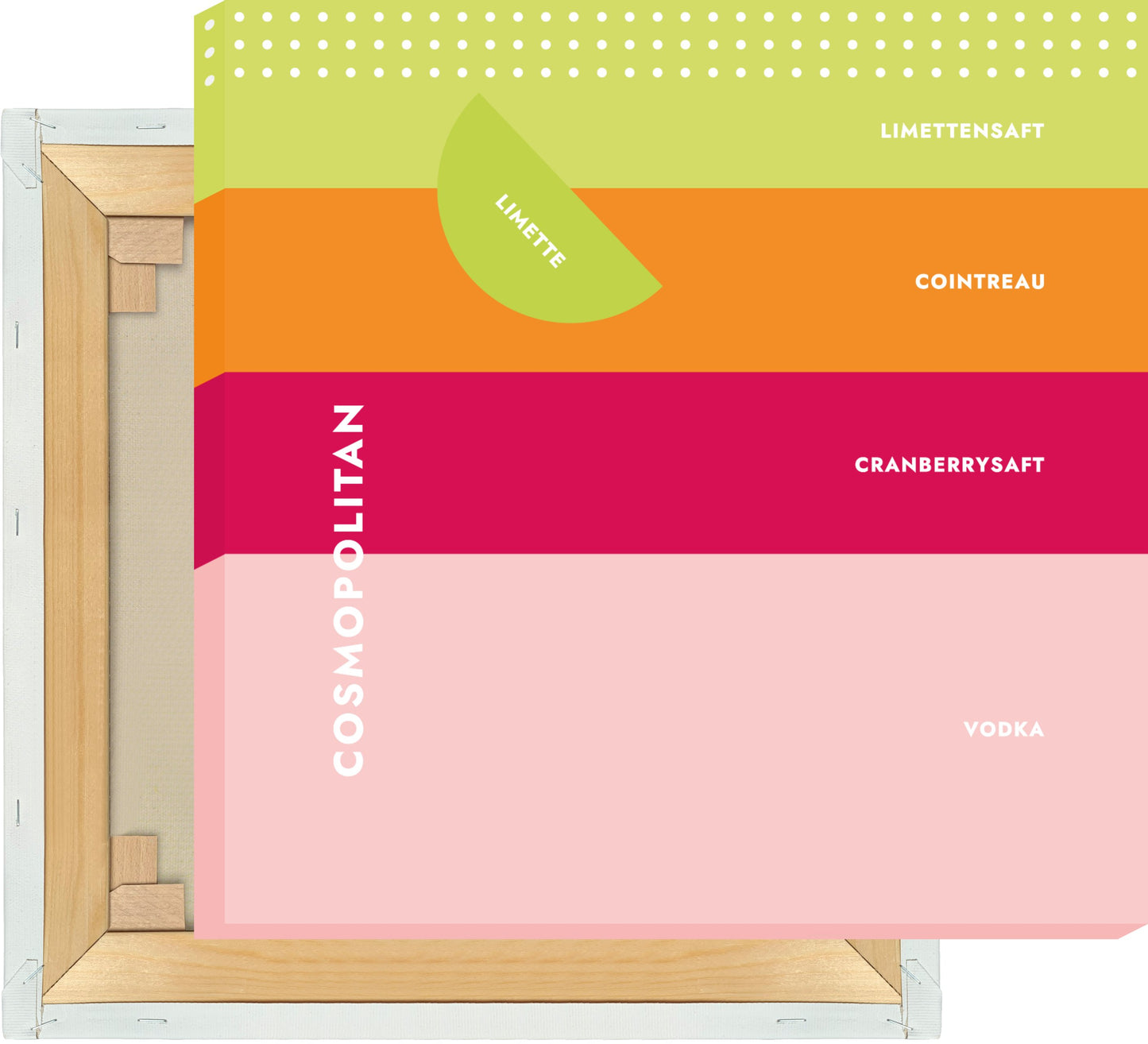 Leinwand Cocktail Cosmopolitan