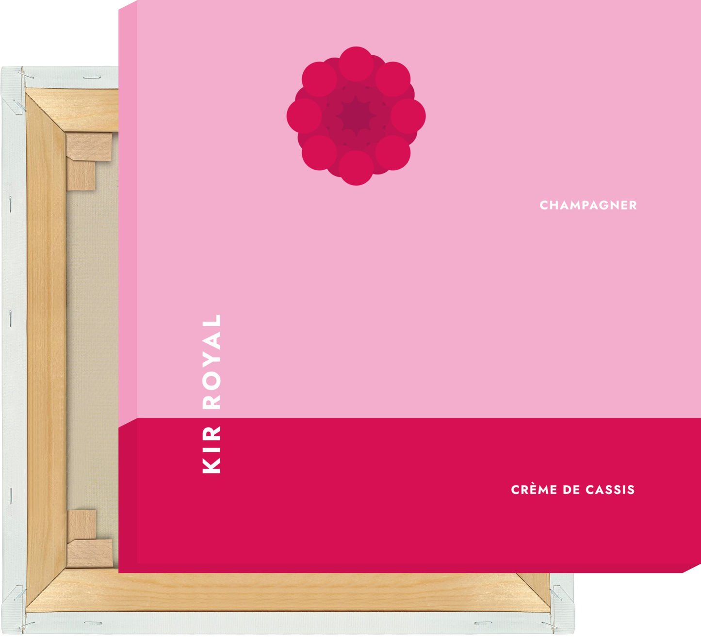 Leinwand Cocktail Kir Royal