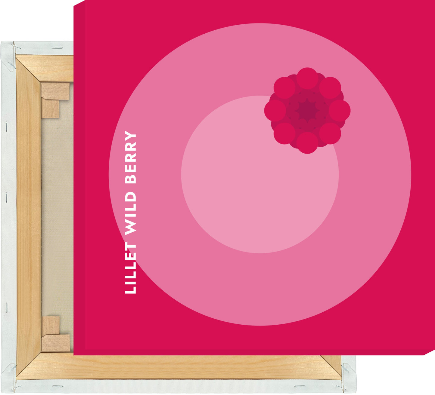 Leinwand Cocktail Lillet - Rund