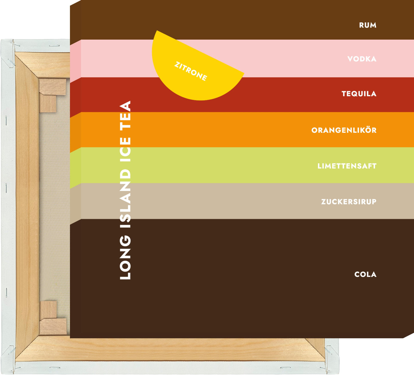 Leinwand Cocktail Long Island Ice Tea