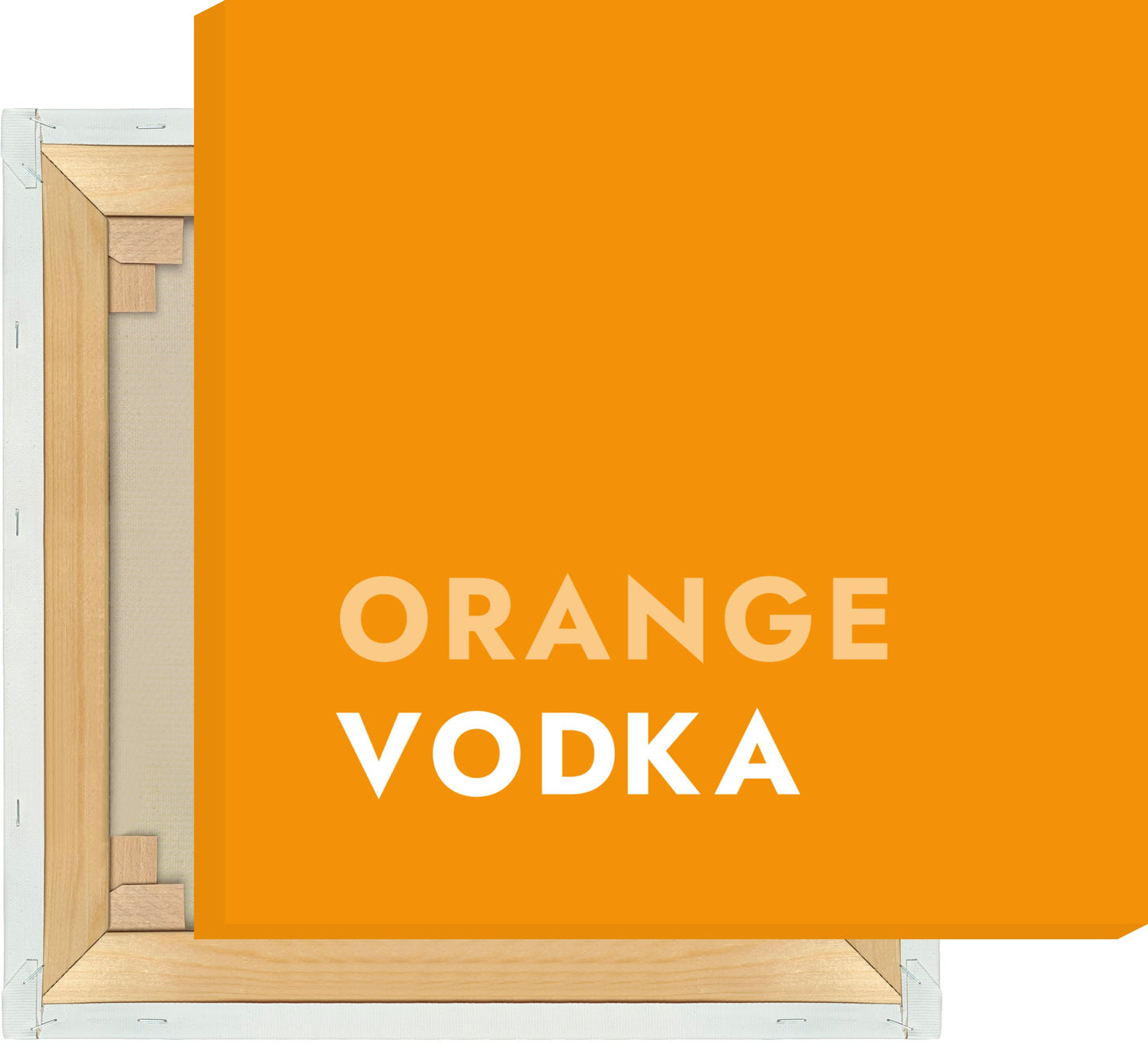 Leinwand Cocktail Screwdriver - Text