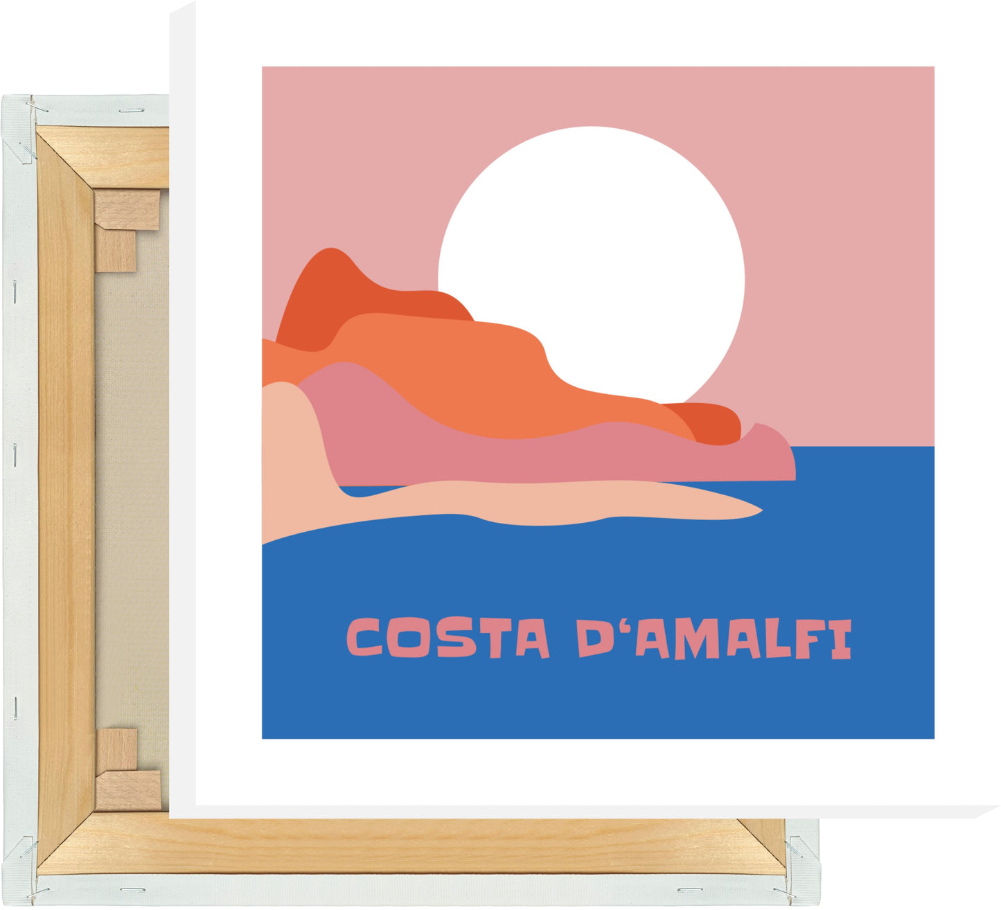 Leinwand Costa DAmalfi - La Dolce Vita Collection