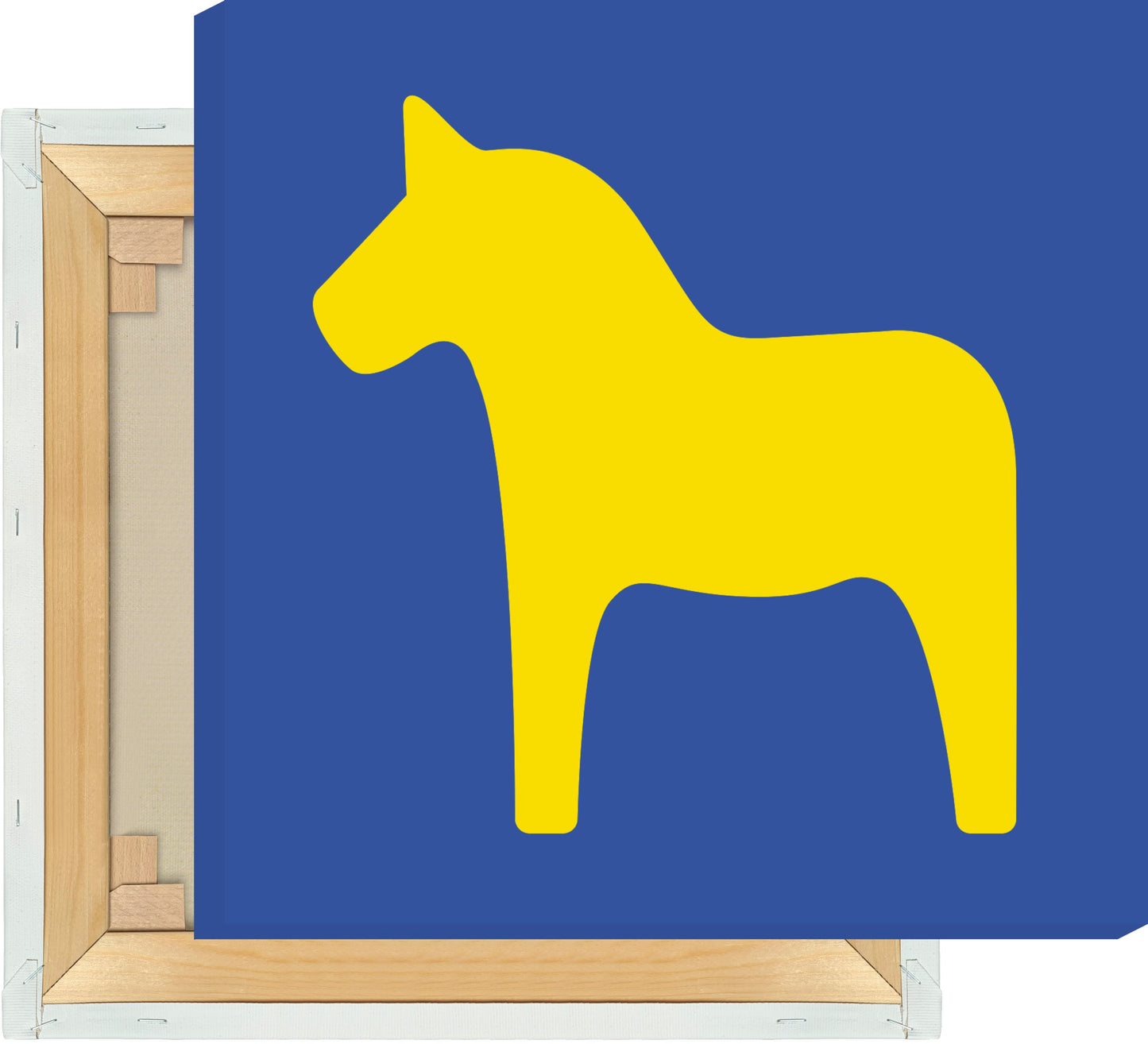 Leinwand Dalapferd groß