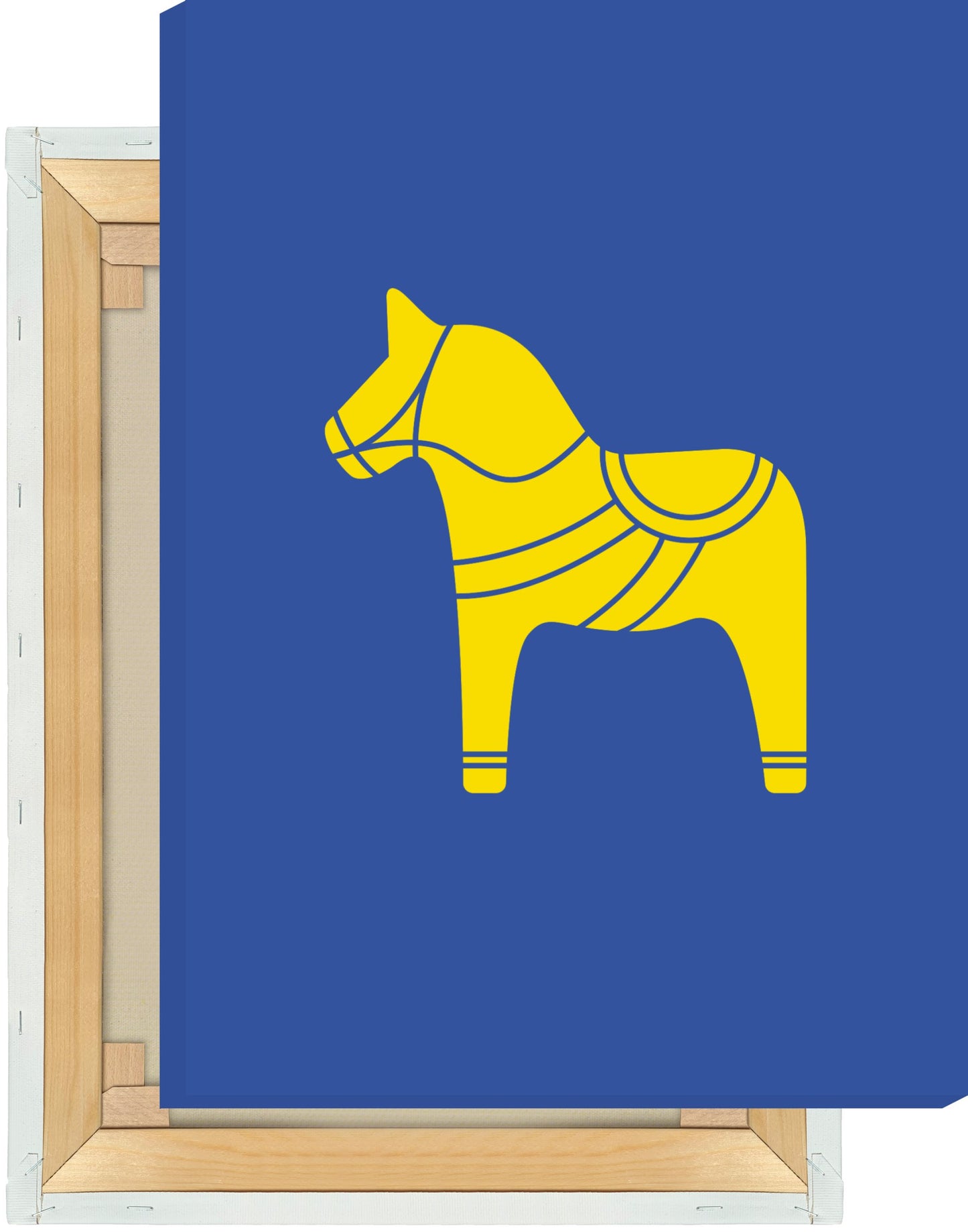 Leinwand Dalapferd minimal