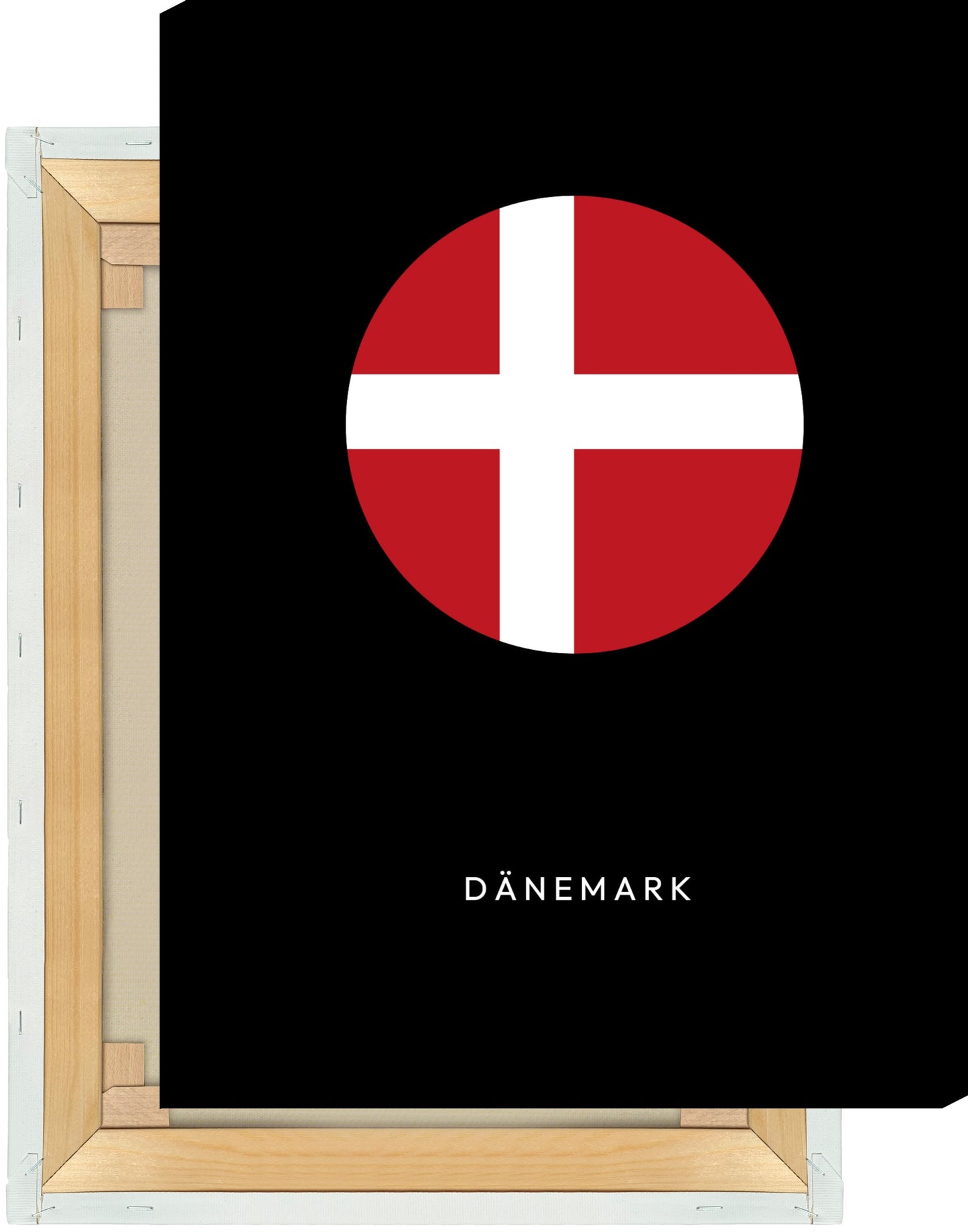 Leinwand Dänemark Kreis