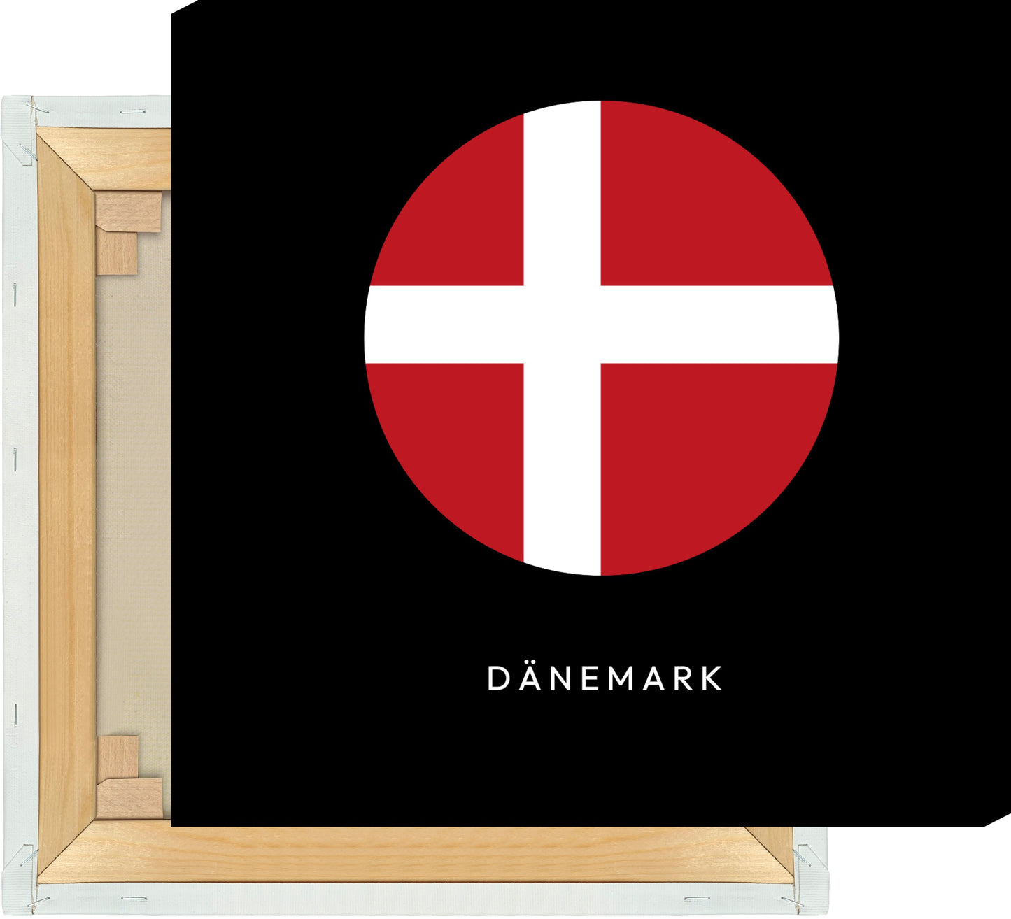 Leinwand Dänemark Kreis