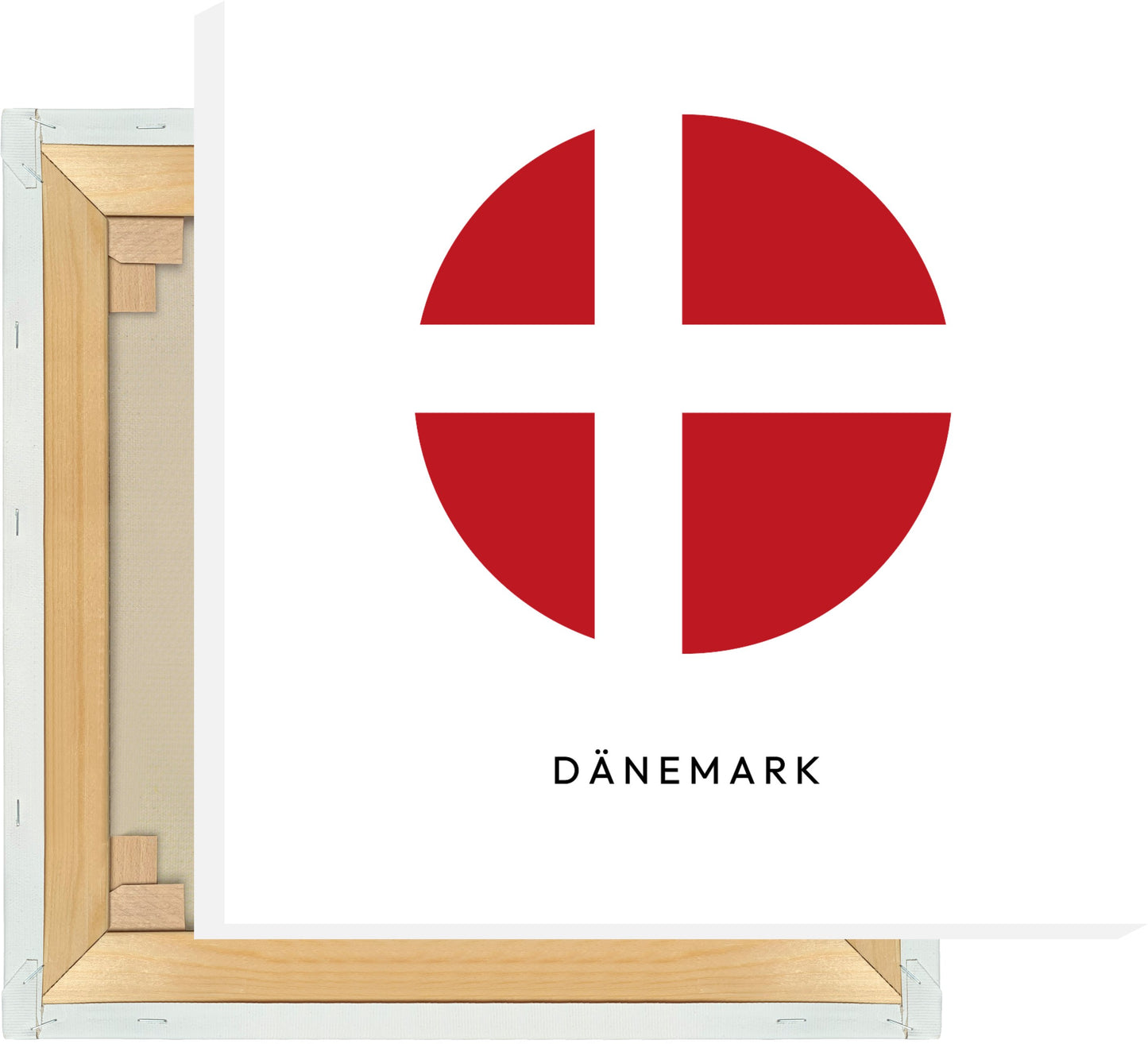 Leinwand Dänemark Kreis