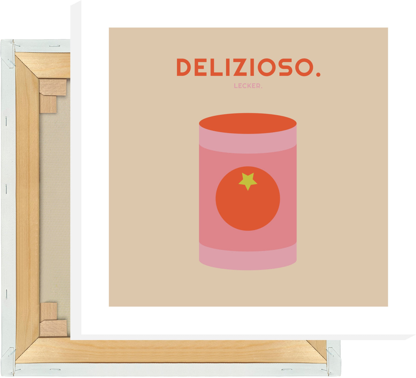 Leinwand Delizioso - Dosentomaten - La Dolce Vita Collection