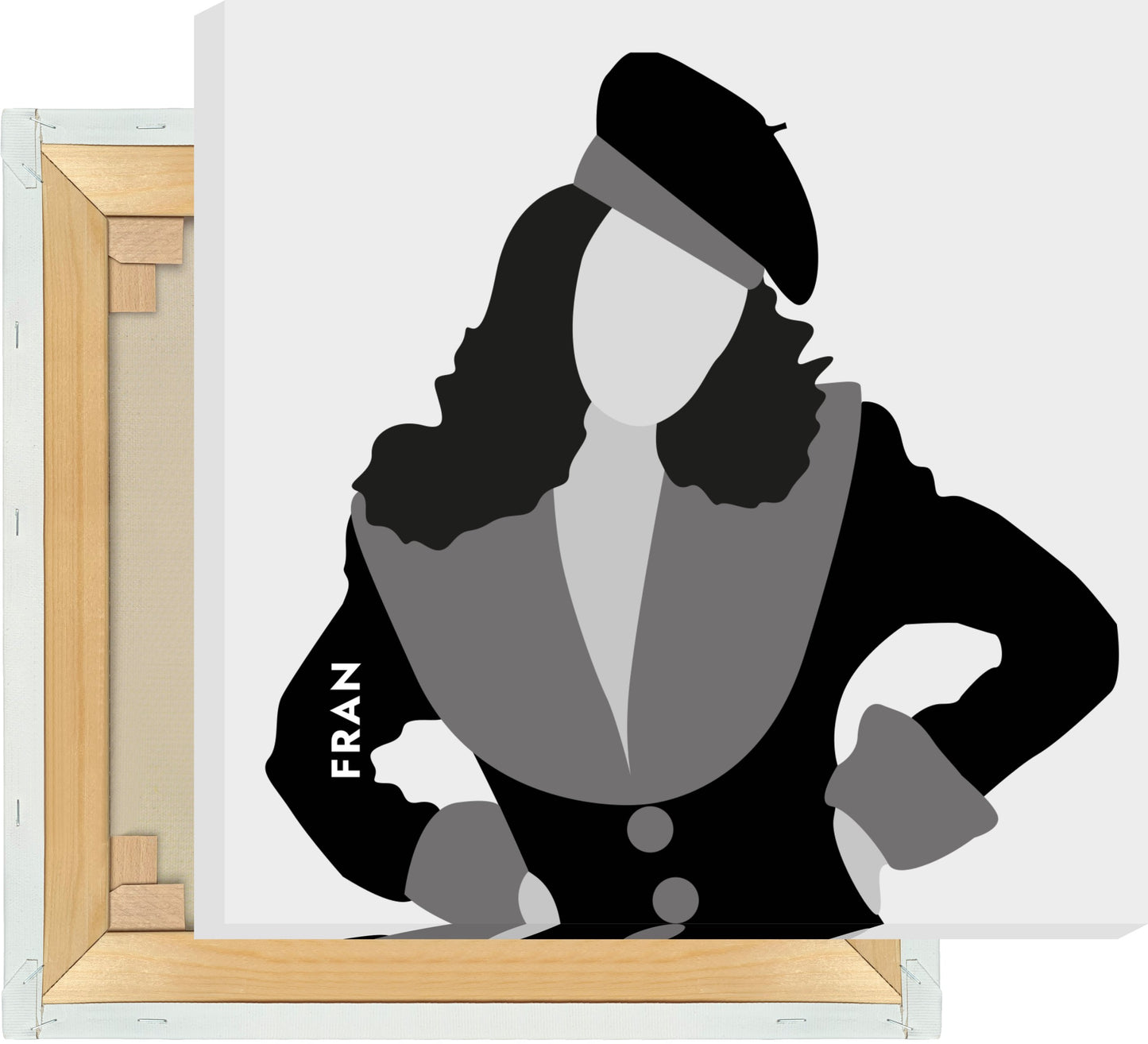 Leinwand Die Nanny - Fran - Mit Mütze