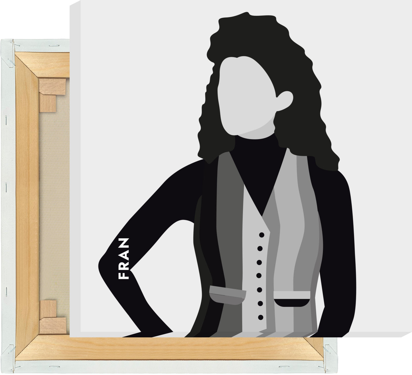 Leinwand Die Nanny - Fran - Mit Weste