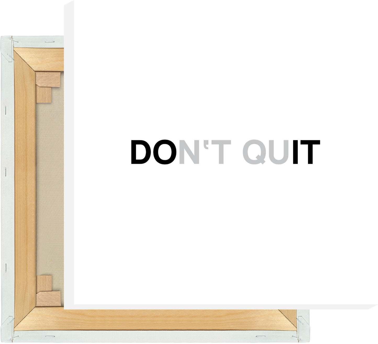 Leinwand Dont Quit Do It