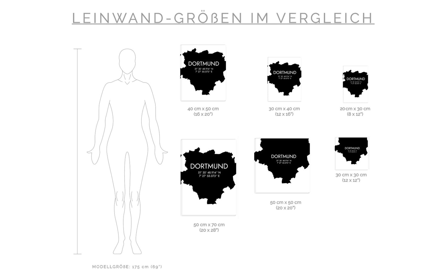 Leinwand Dortmund Koordinaten #5
