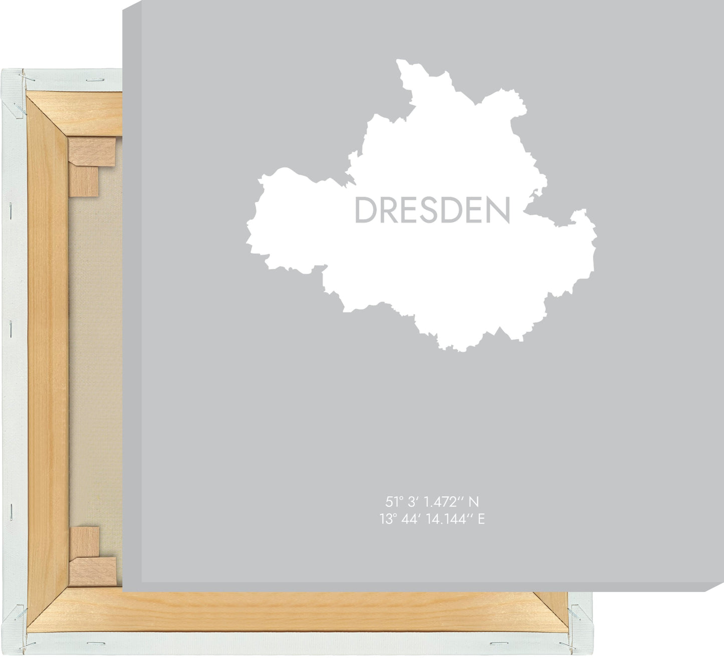 Leinwand Dresden Koordinaten #6