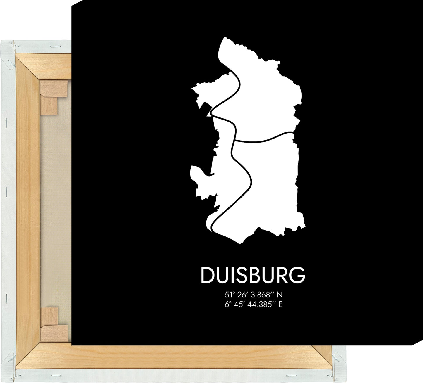 Leinwand Duisburg Koordinaten #3