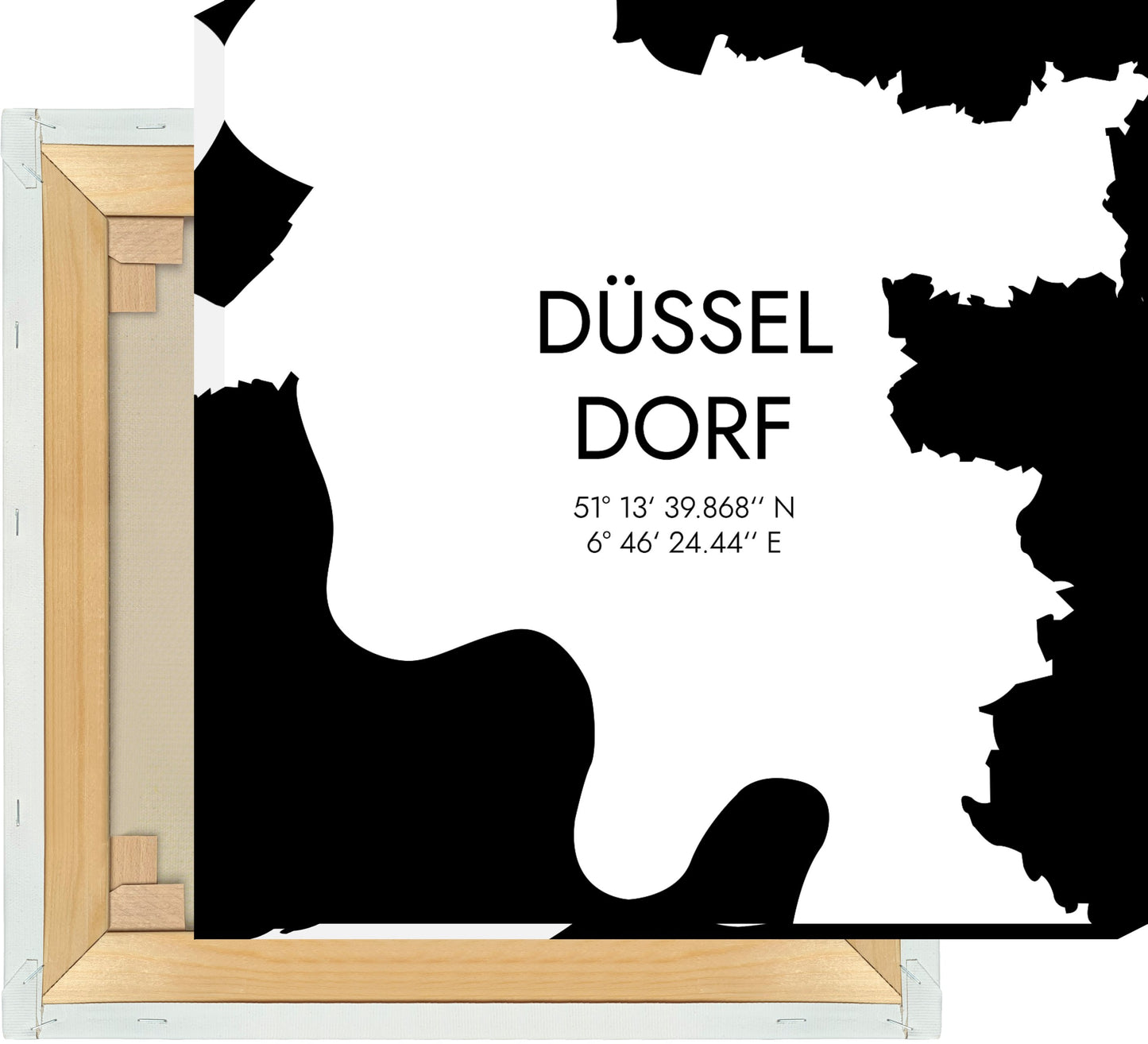 Leinwand Düsseldorf Koordinaten #5