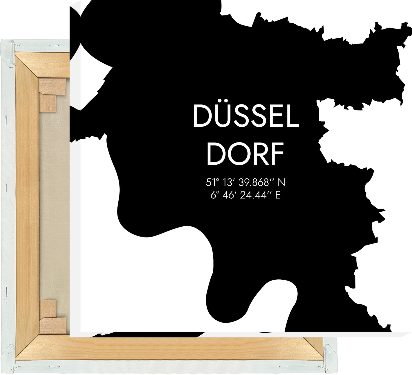 Leinwand Düsseldorf Koordinaten #5