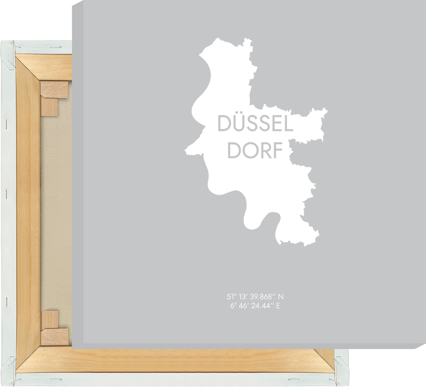 Leinwand Düsseldorf Koordinaten #6