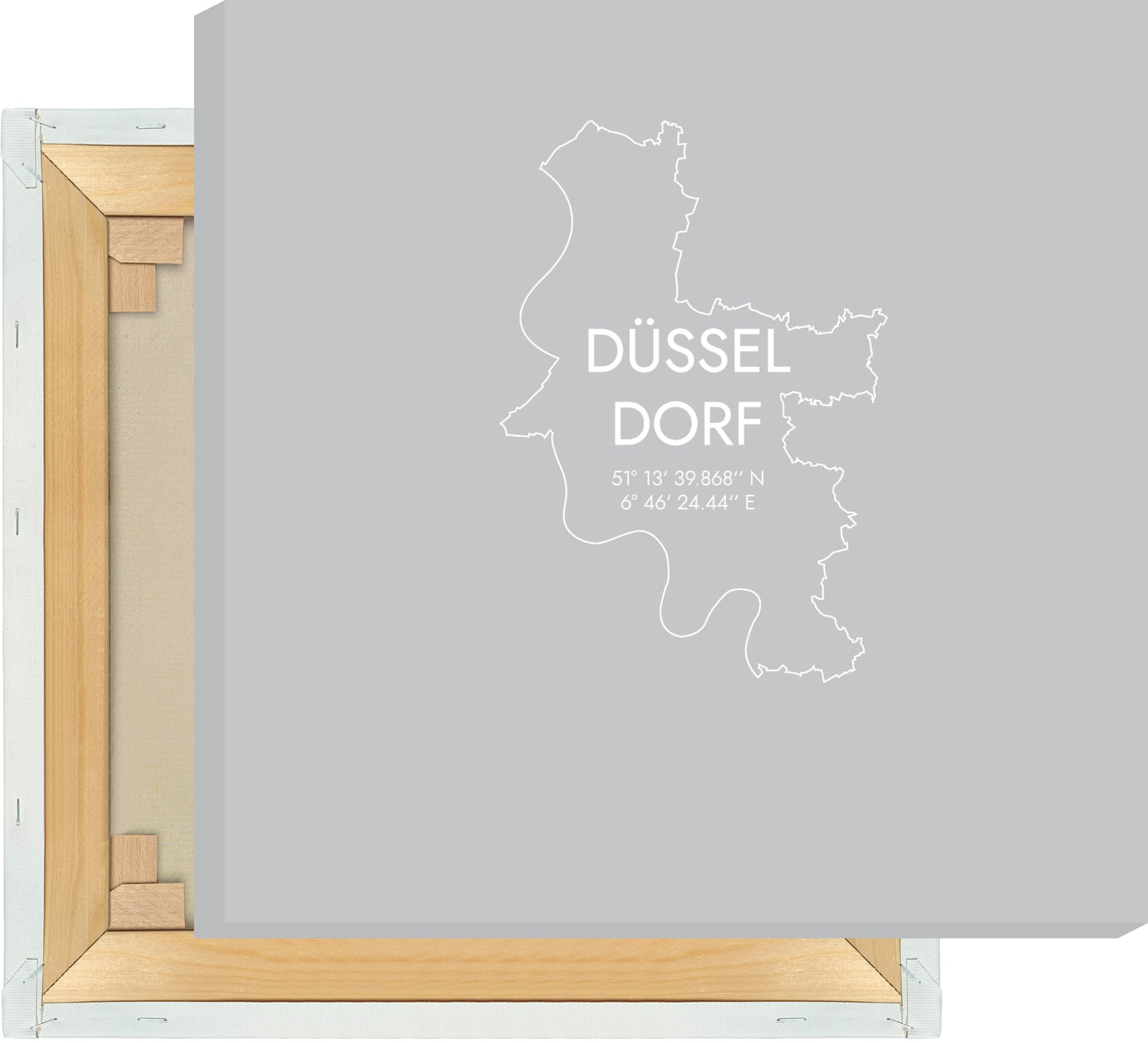 Leinwand Düsseldorf Koordinaten #7