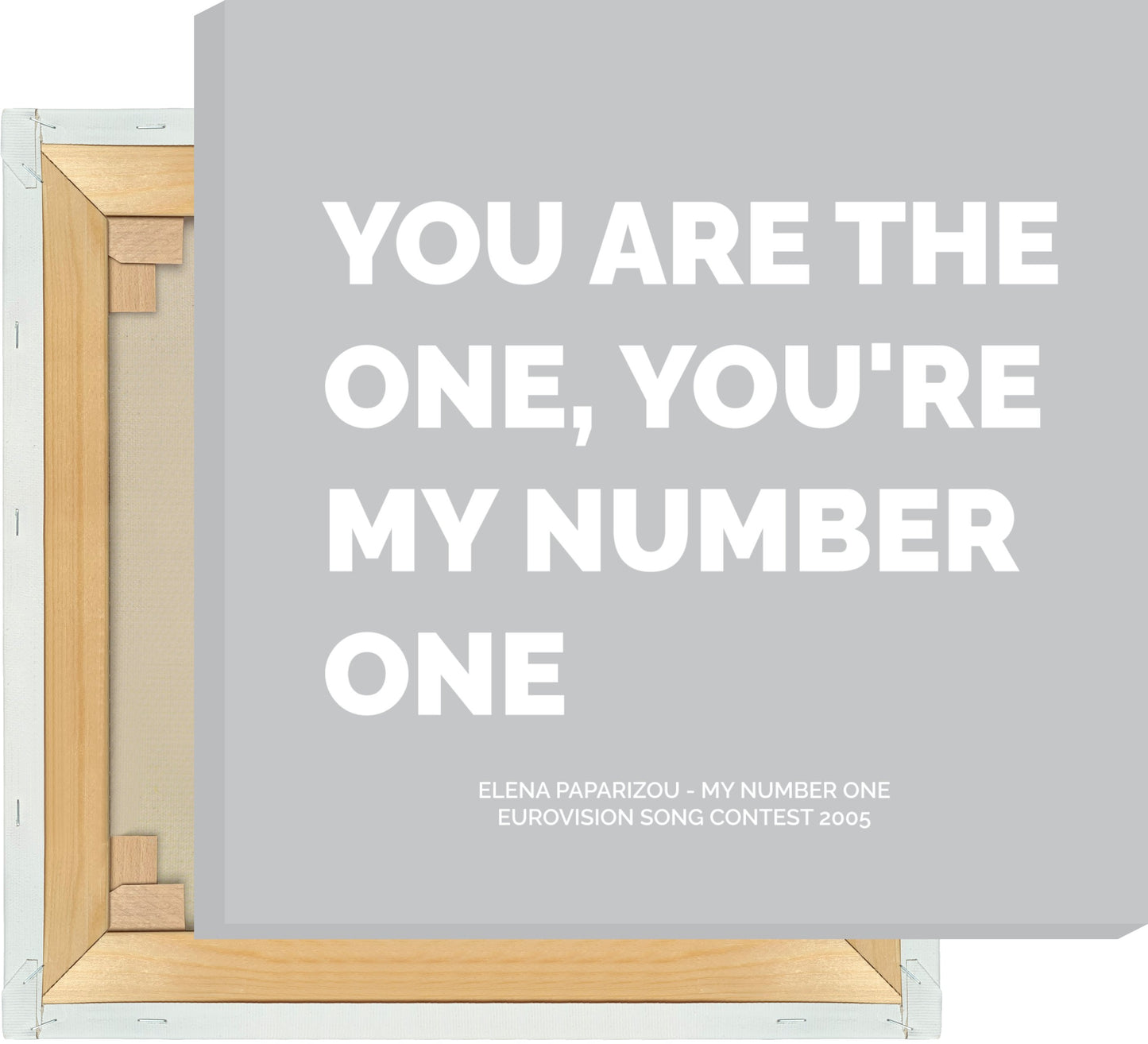 Leinwand Elena Paparizou - My Number One (2005)