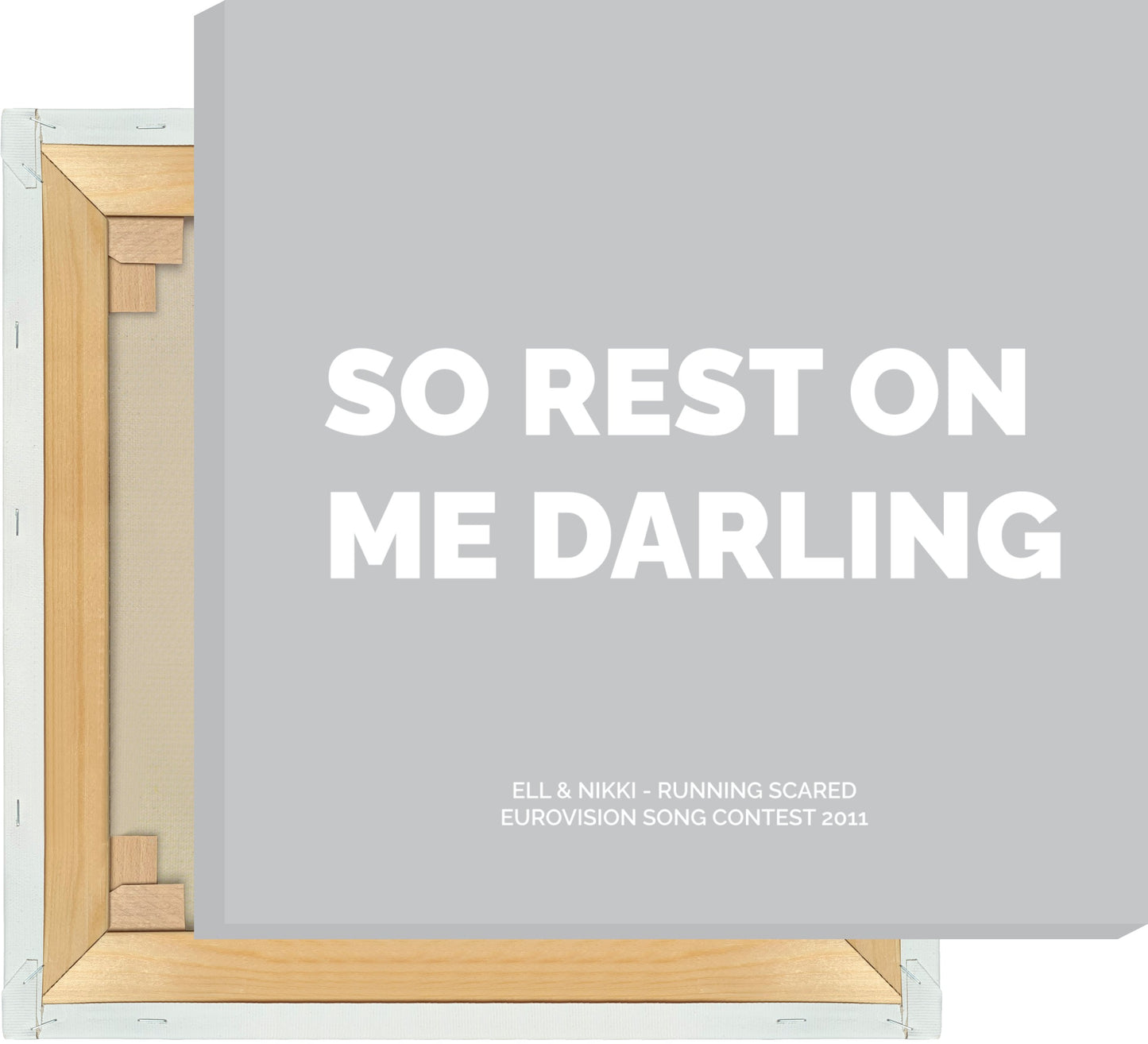 Leinwand Ell & Nikki - Running Scared (2011)