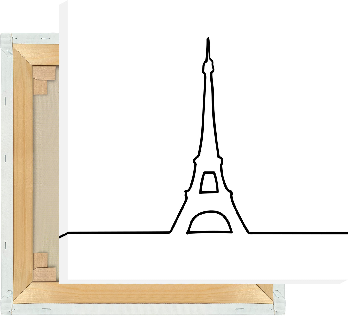 Leinwand Emily in Paris - Eiffelturm