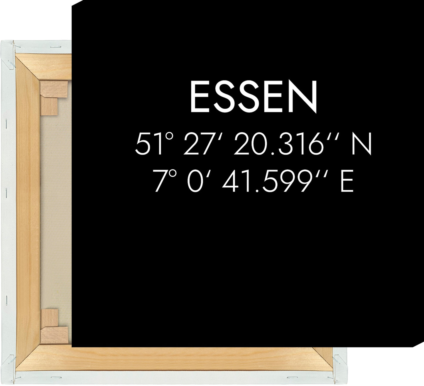 Leinwand Essen Koordinaten #1