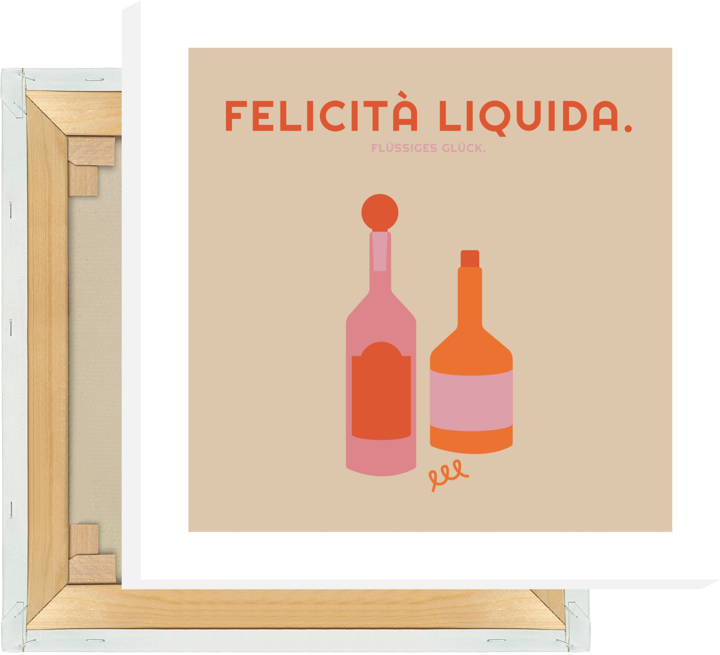 Leinwand Felicità Liquida - Aperitif - La Dolce Vita Collection